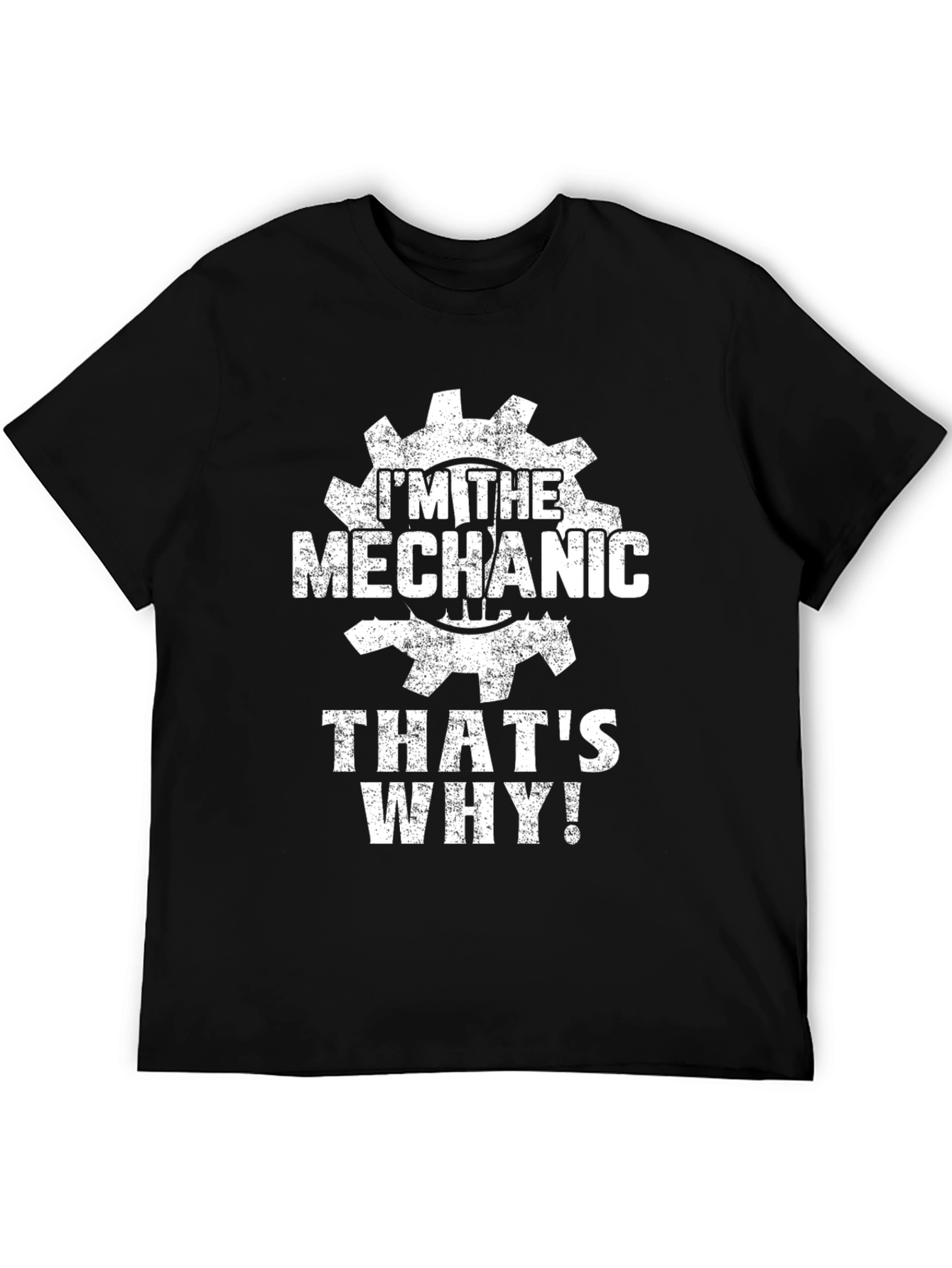 Im The Mechanic T-Shirt - Black