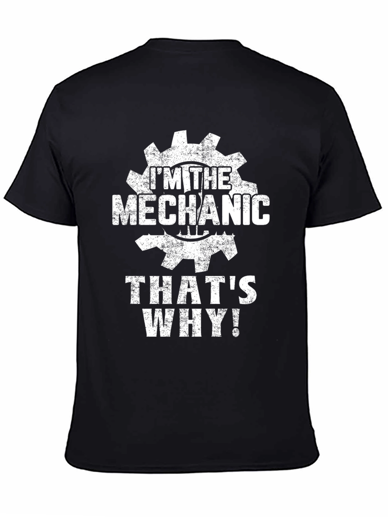 Im The Mechanic T-Shirt - Black