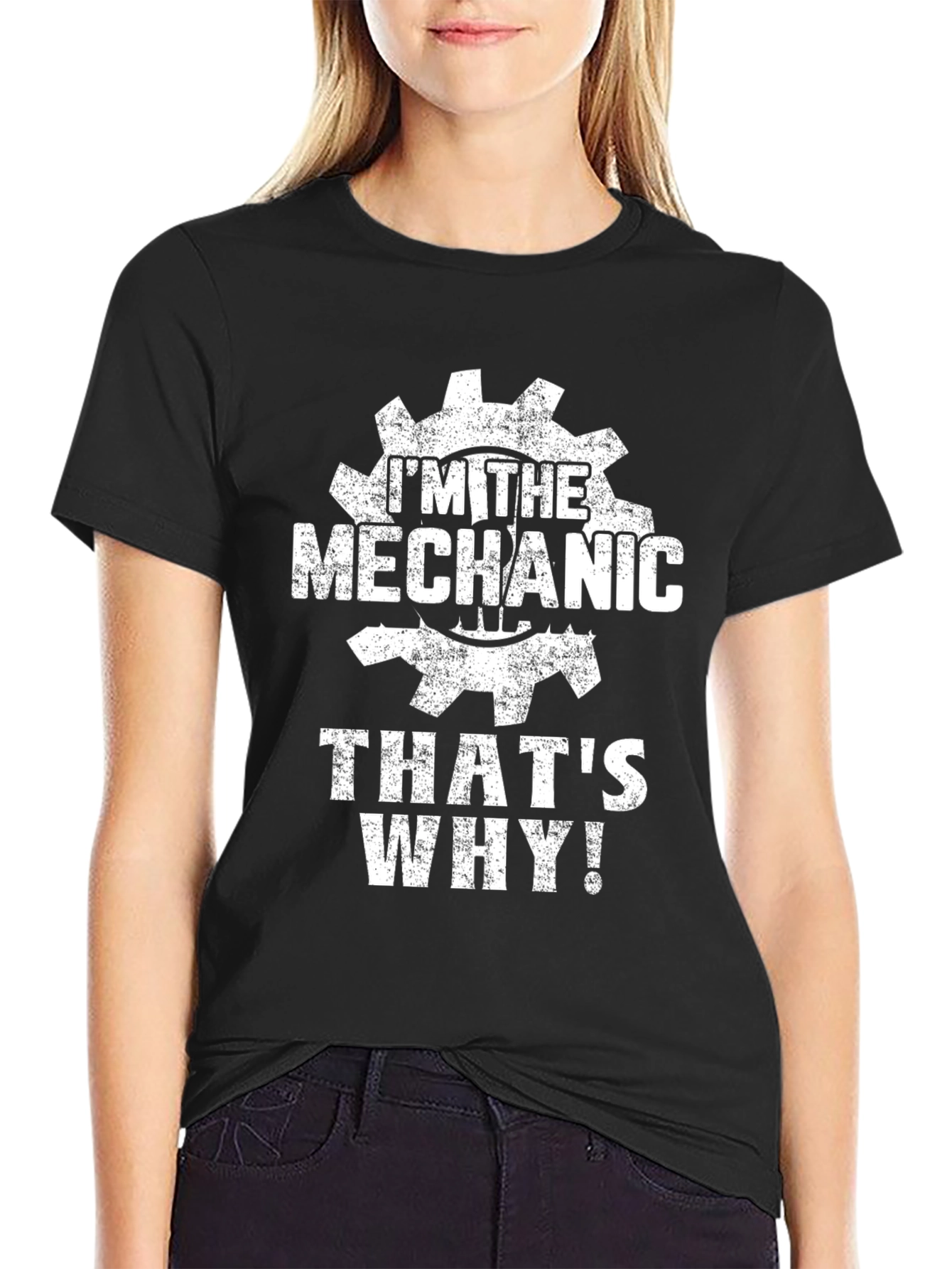 Im The Mechanic T-Shirt - Black