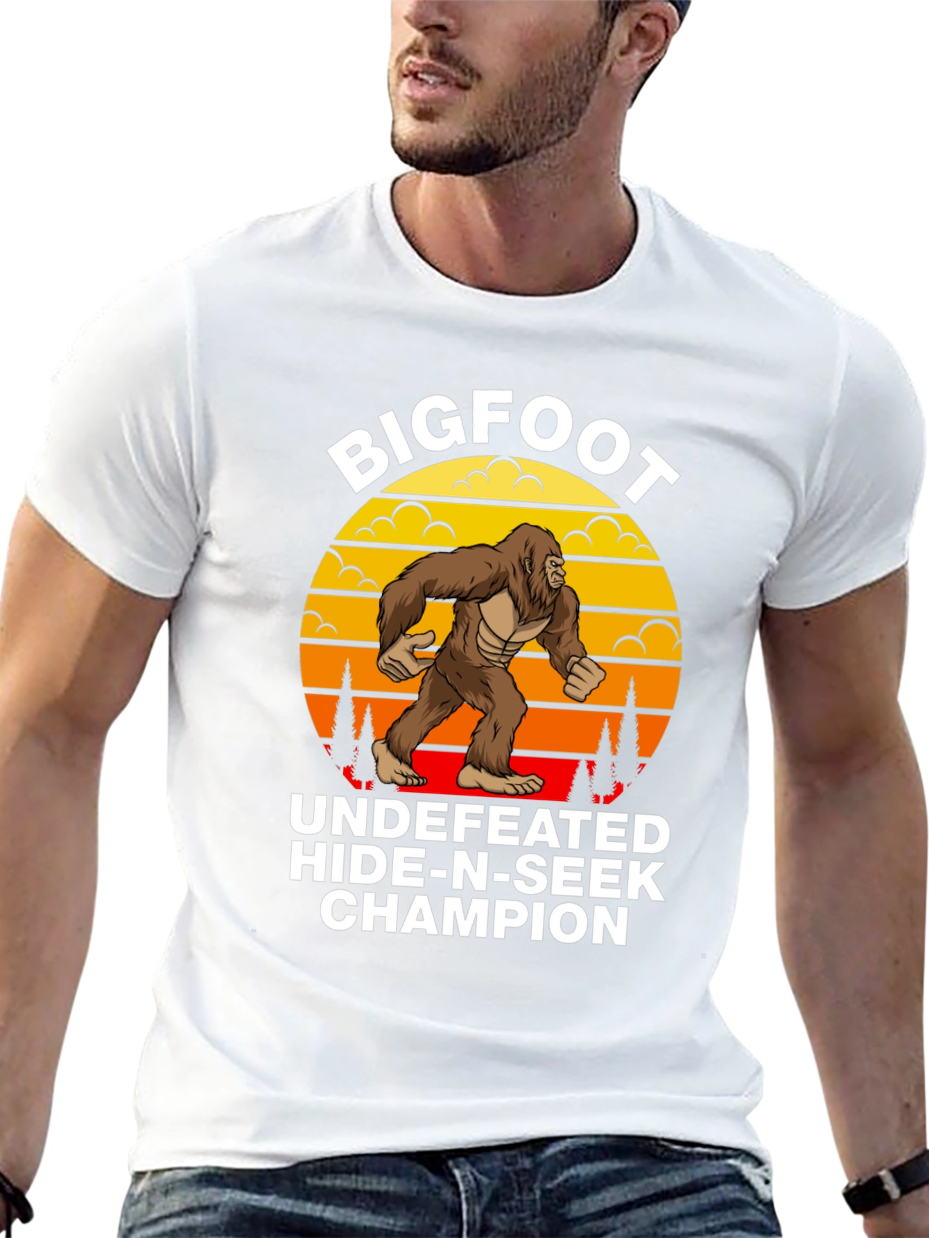 Bigfoot Hide-n-Seek Champion T-Shirt