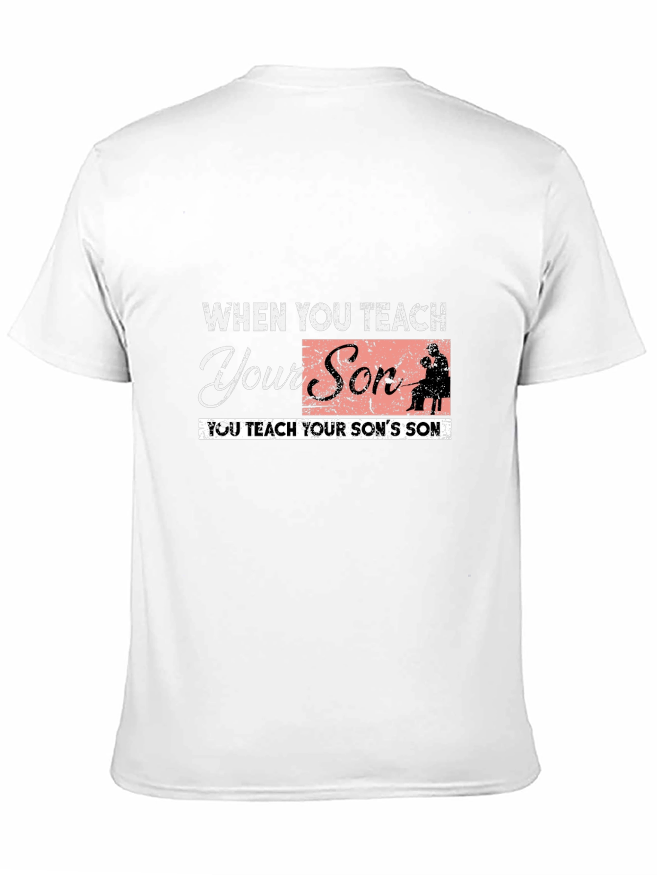 Teach Your Son Black Graphic Tee