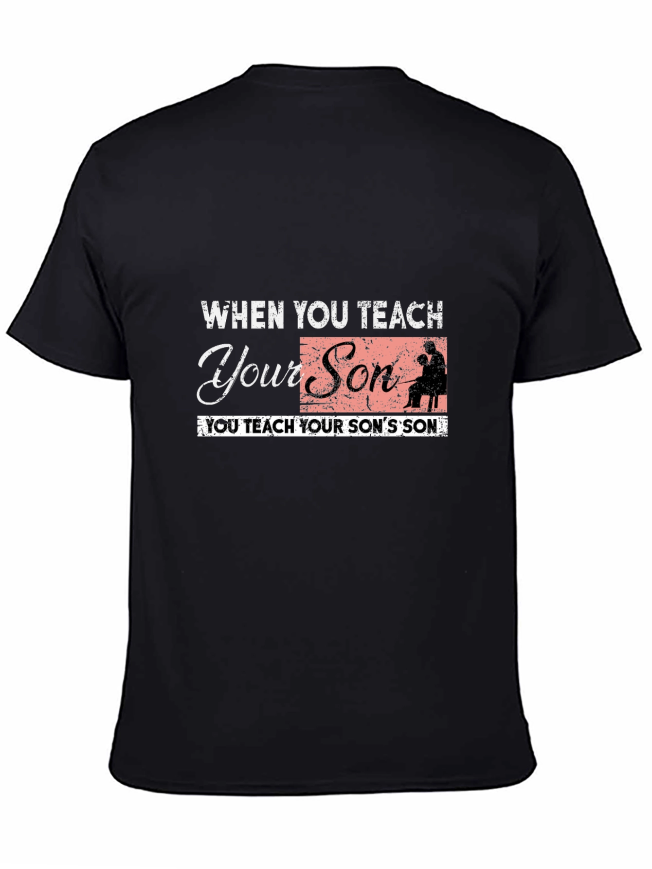Teach Your Son Black Graphic Tee
