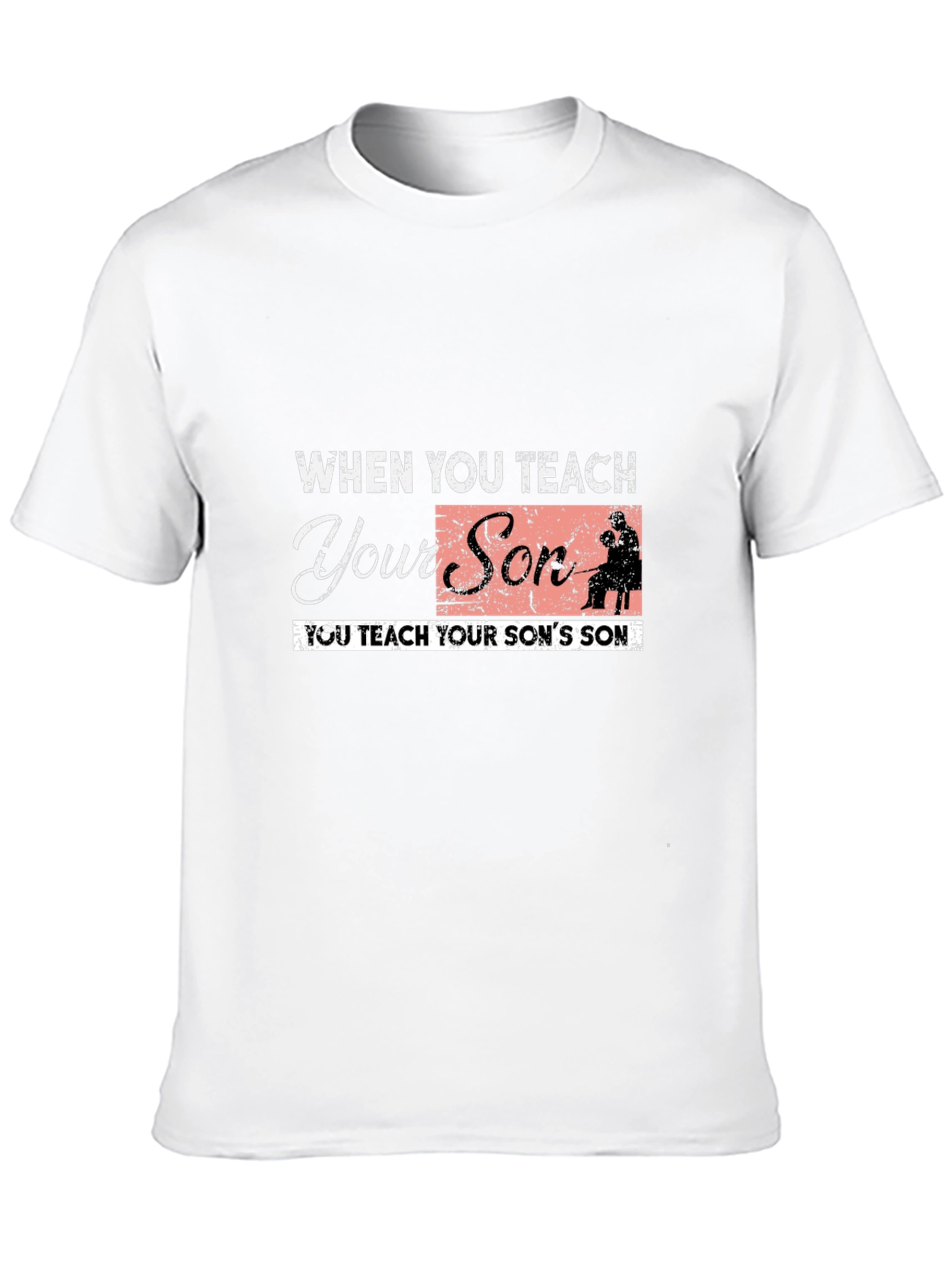 Teach Your Son Black Graphic Tee