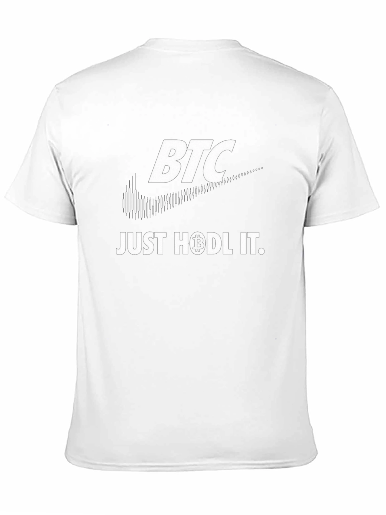 BTC Just Hodl It Black T-Shirt