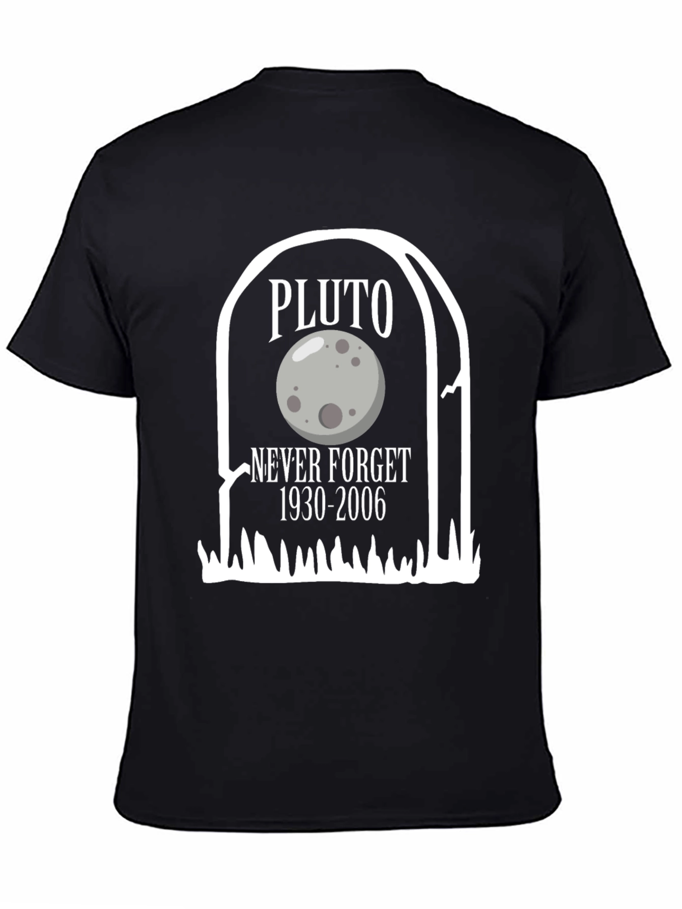 Pluto Never Forget Graphic Tee