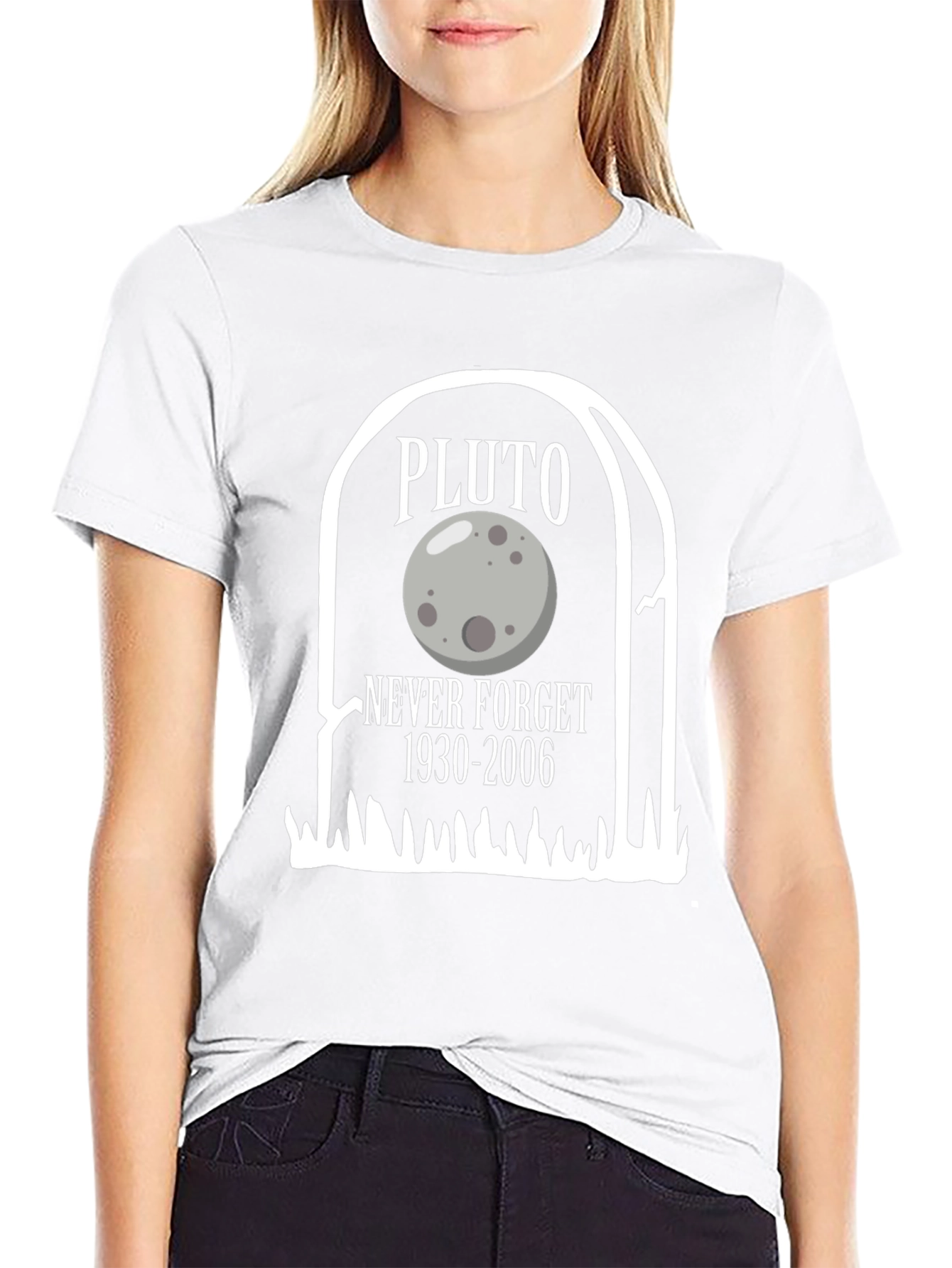 Pluto Never Forget Graphic Tee