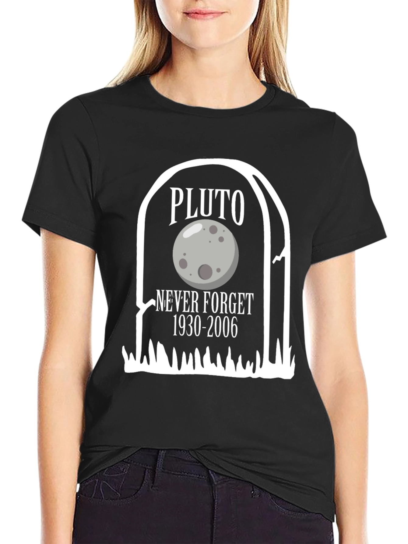 Pluto Never Forget Graphic Tee