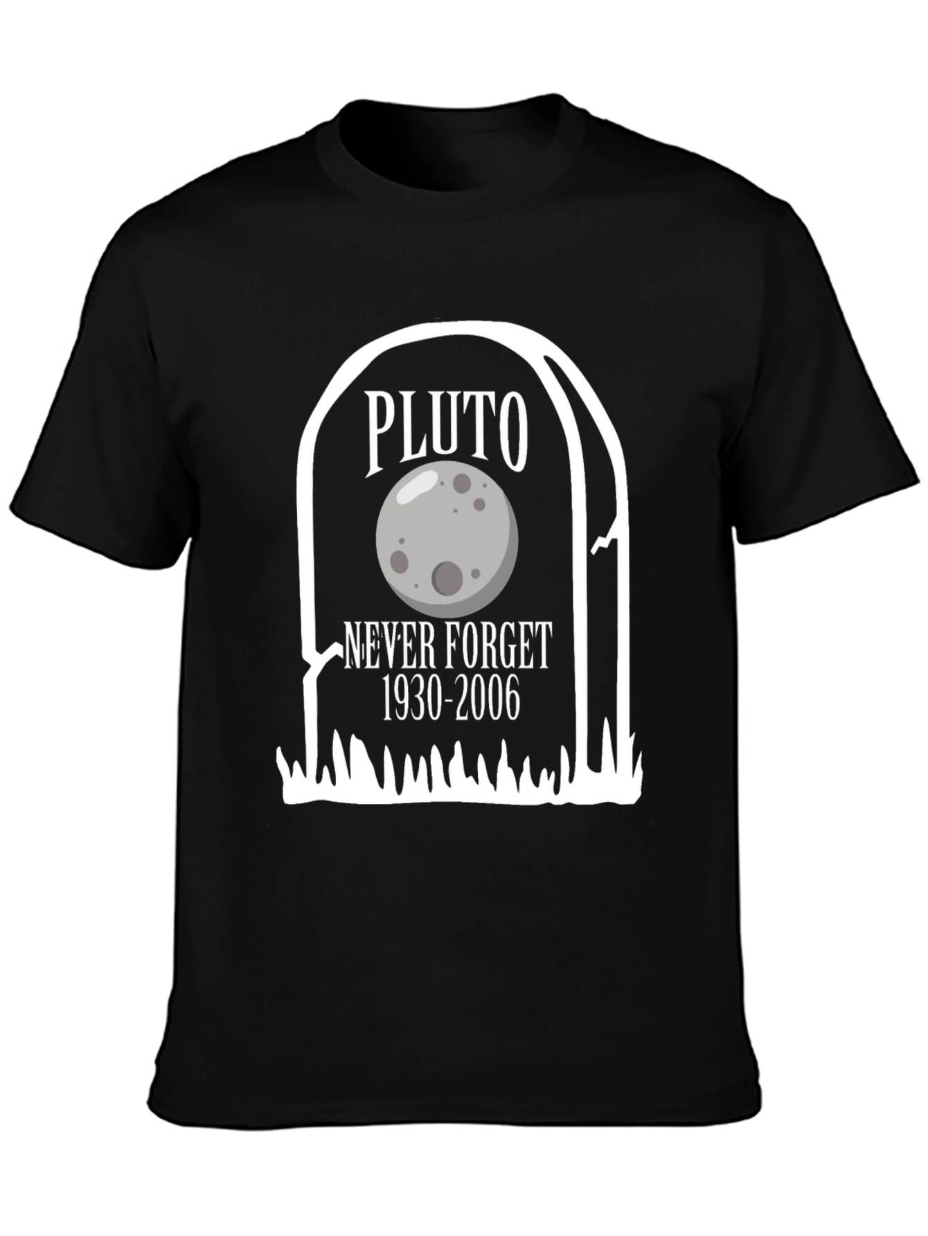 Pluto Never Forget Graphic Tee