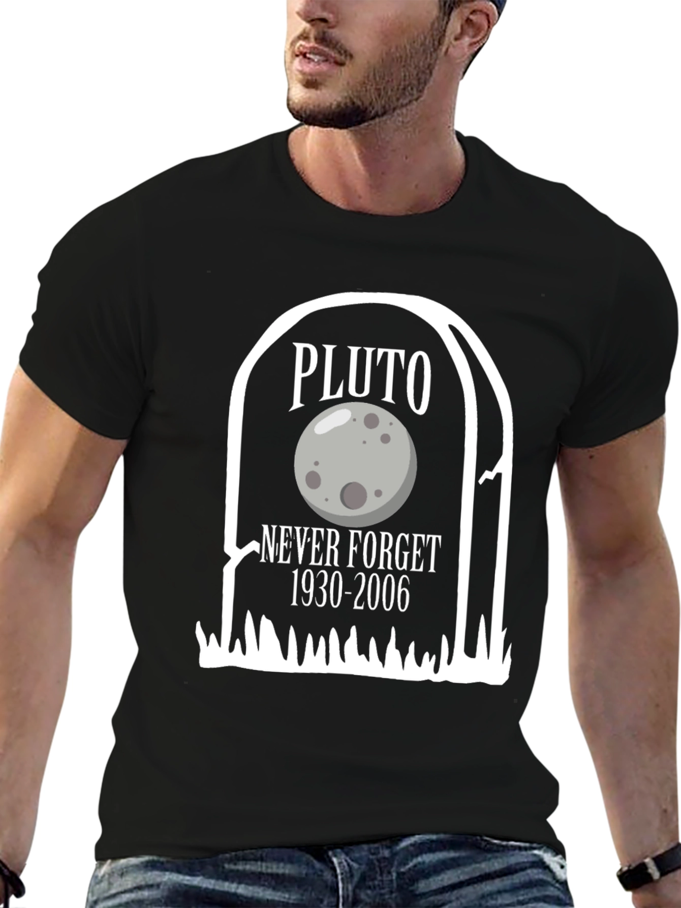 Pluto Never Forget Graphic Tee