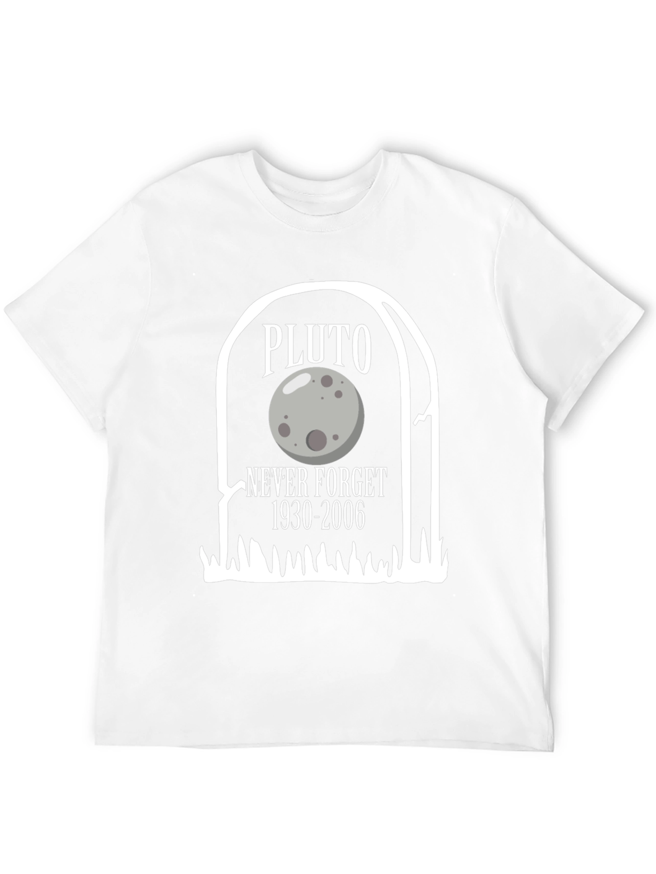 Pluto Never Forget Graphic Tee