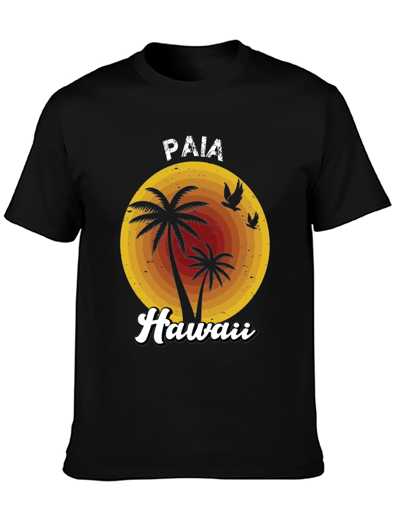 Paia Hawaii Palm Tree Graphic Tee