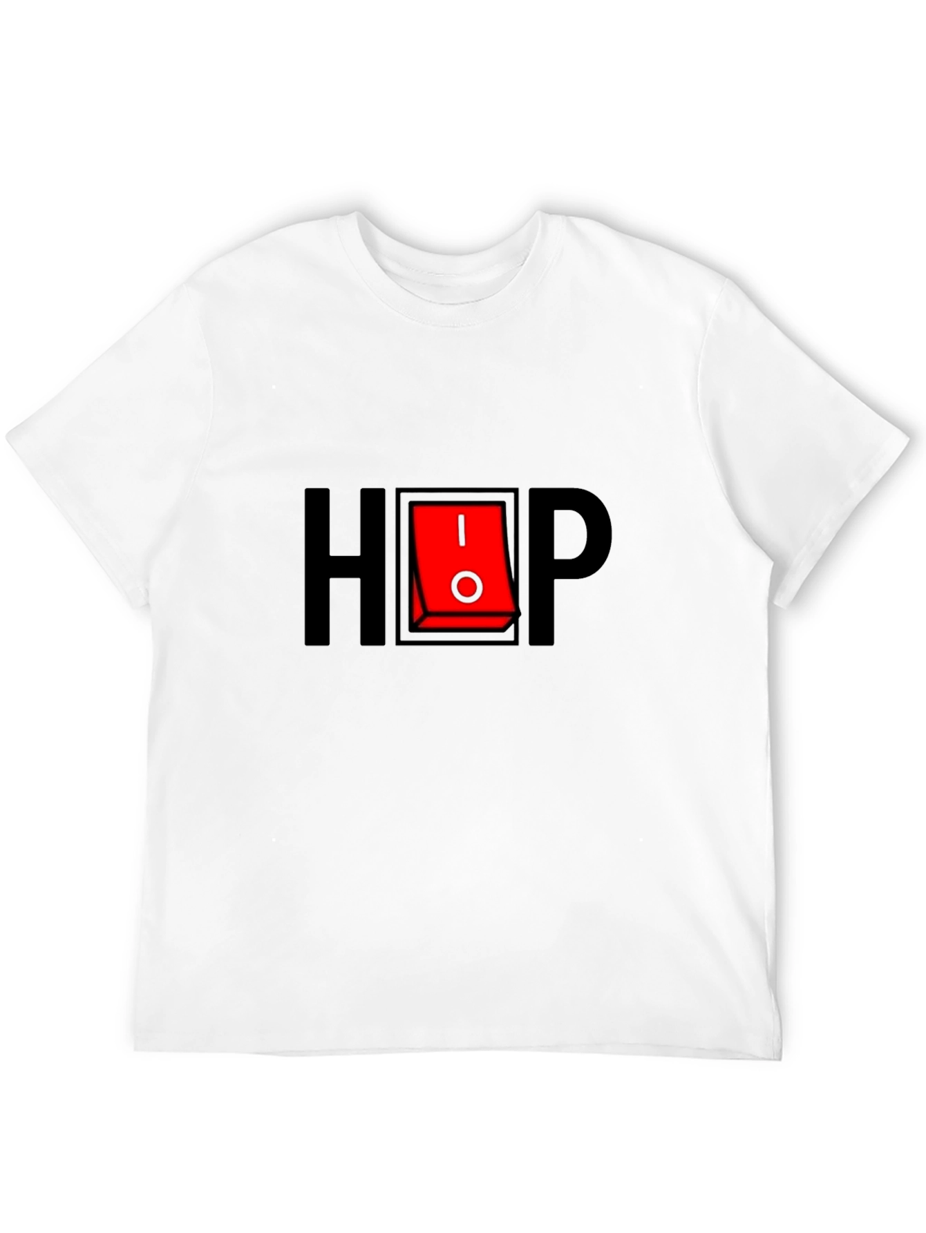 HIP Switch Graphic T-Shirt - Black Cotton Tee