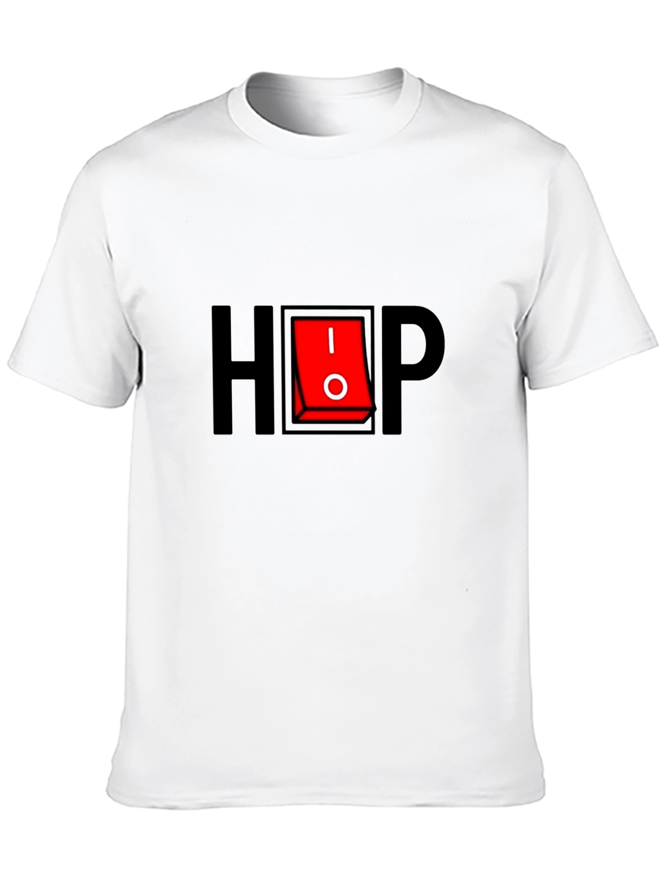 HIP Switch Graphic T-Shirt - Black Cotton Tee
