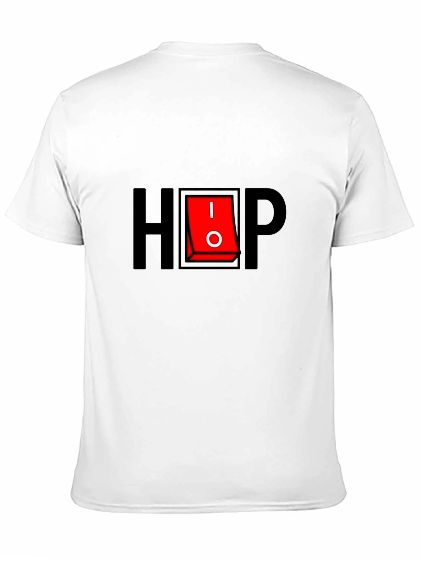 HIP Switch Graphic T-Shirt - Black Cotton Tee
