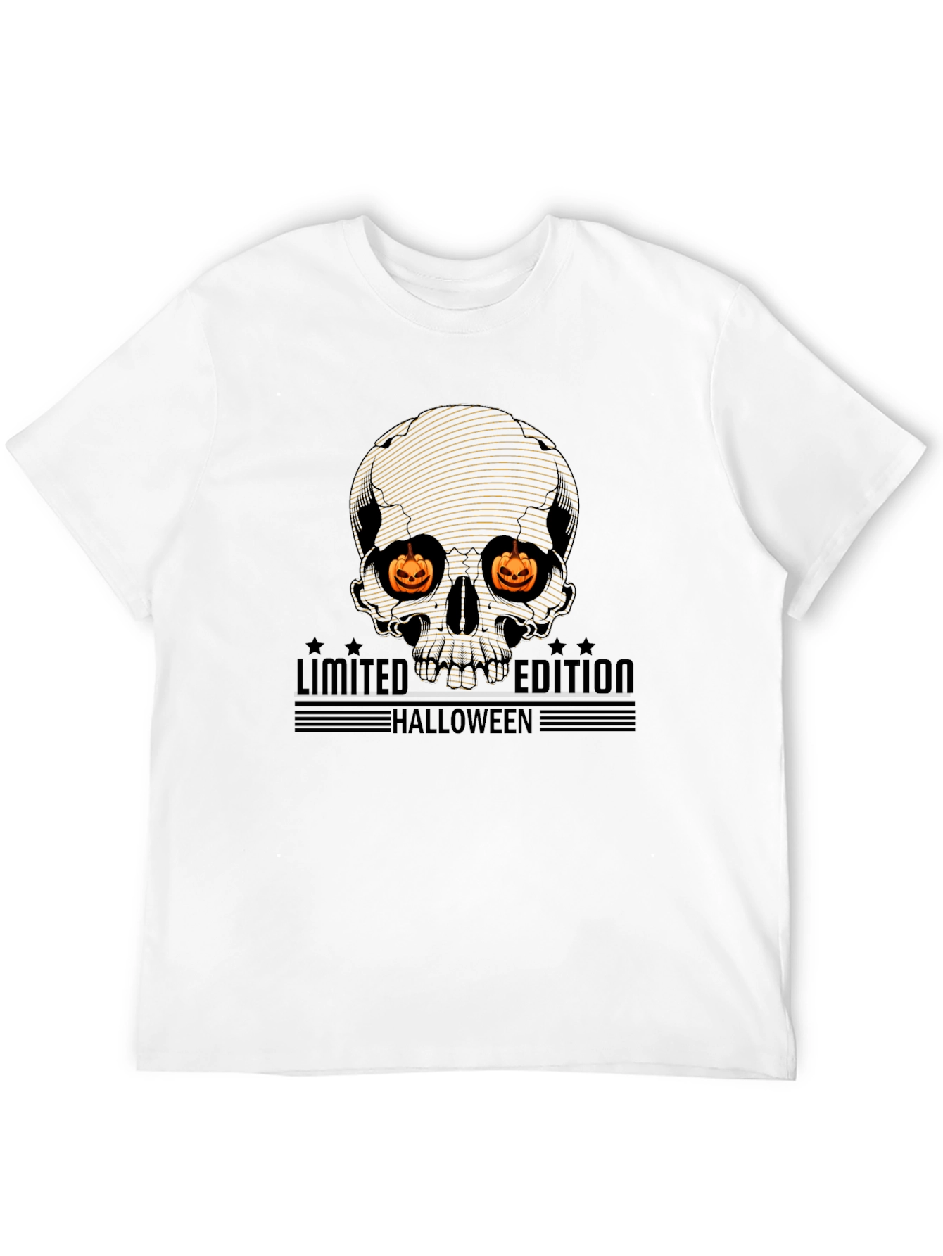 Halloween Limited Edition Skull Graphic T-Shirt