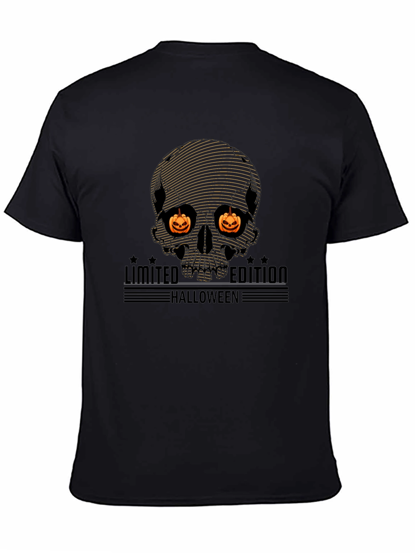 Halloween Limited Edition Skull Graphic T-Shirt
