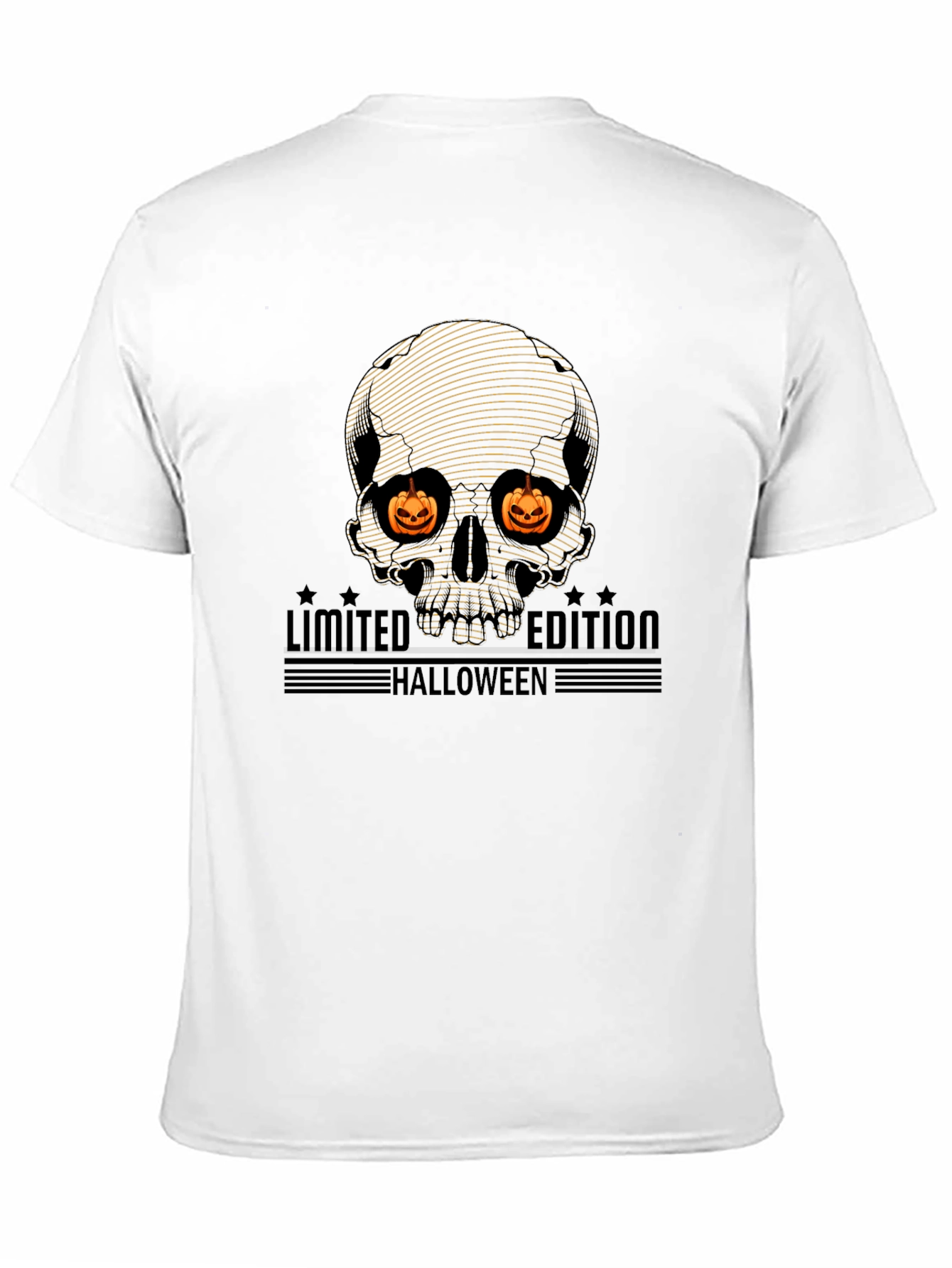 Halloween Limited Edition Skull Graphic T-Shirt