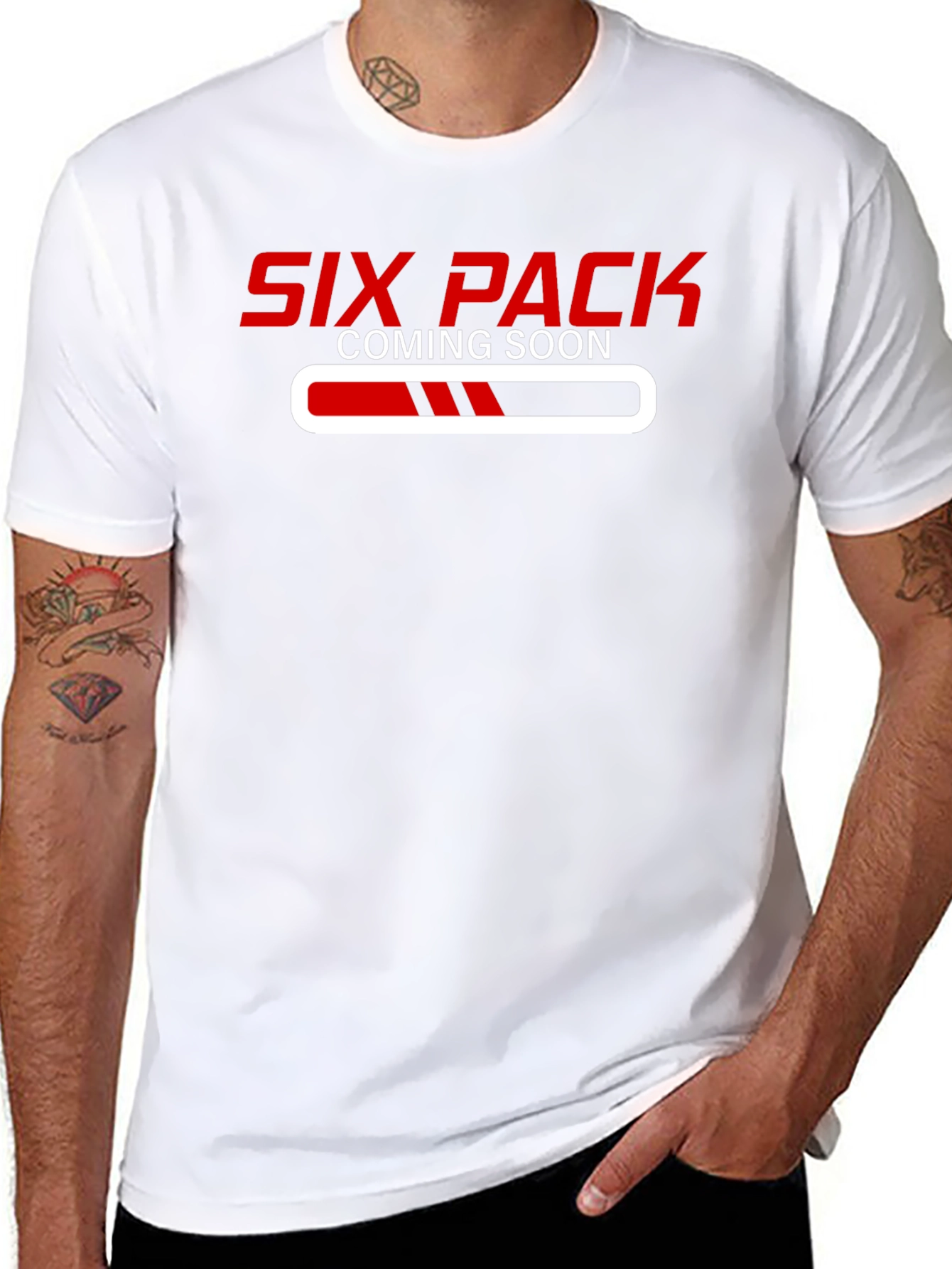 Six Pack Coming Soon Graphic Tee