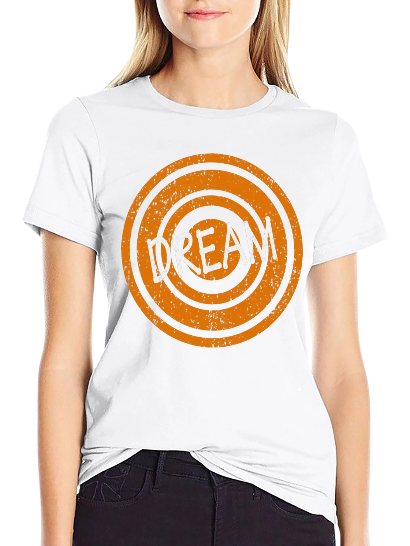 Dream Target Graphic T-Shirt - Trendy Casual Wear