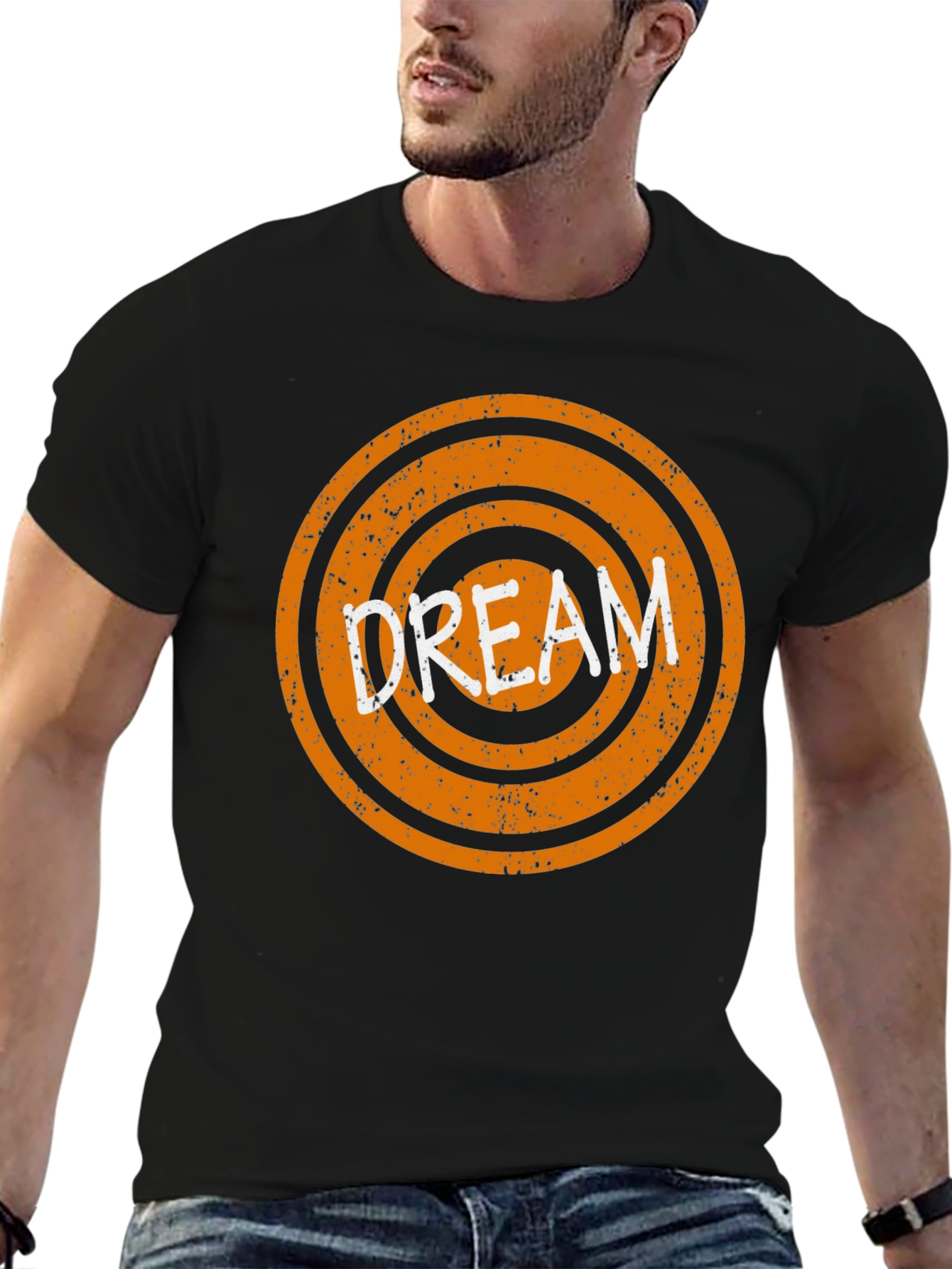 Dream Target Graphic T-Shirt - Trendy Casual Wear