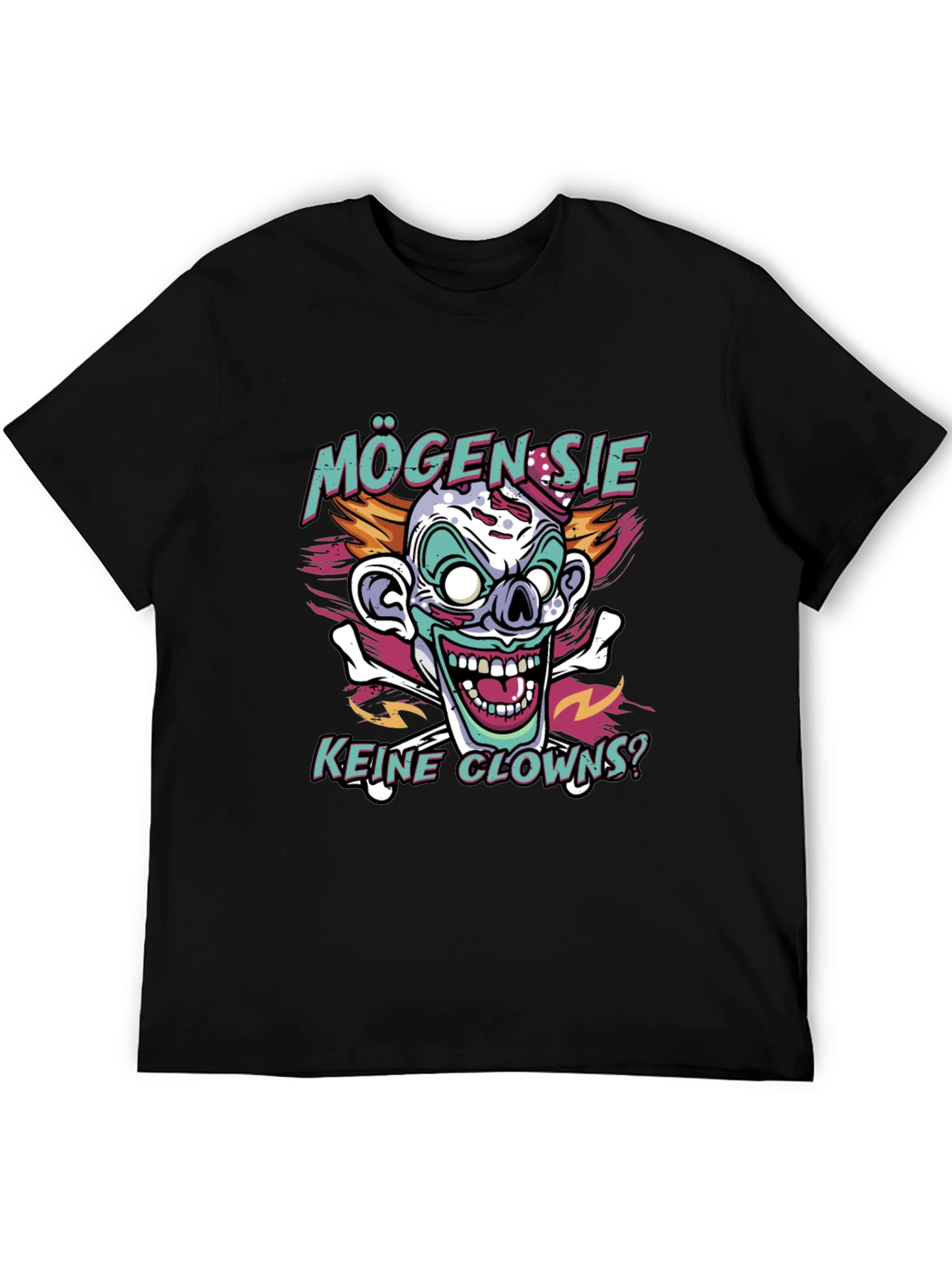 Creepy Clown T-Shirt: Mögen Sie Keine Clowns?