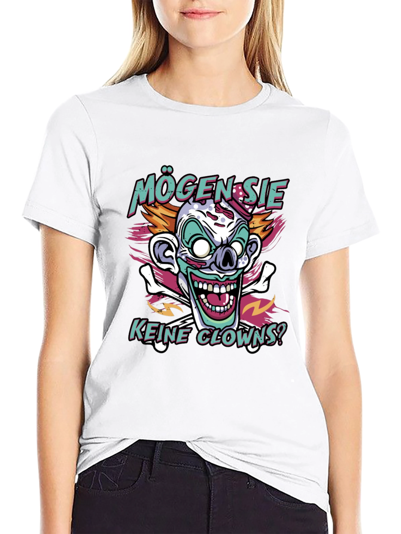 Creepy Clown T-Shirt: Mögen Sie Keine Clowns?