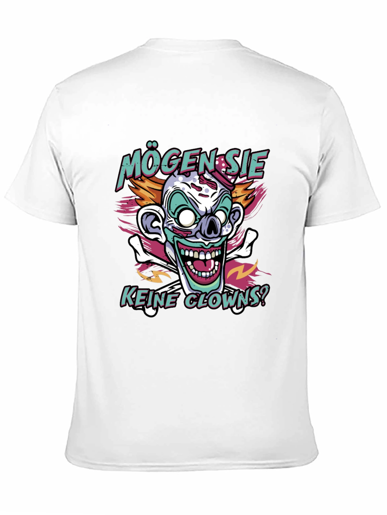 Creepy Clown T-Shirt: Mögen Sie Keine Clowns?