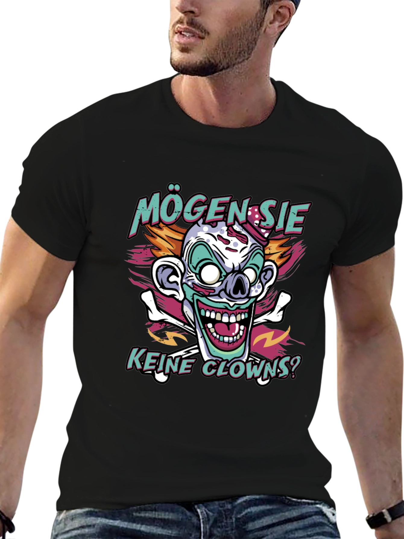 Creepy Clown T-Shirt: Mögen Sie Keine Clowns?