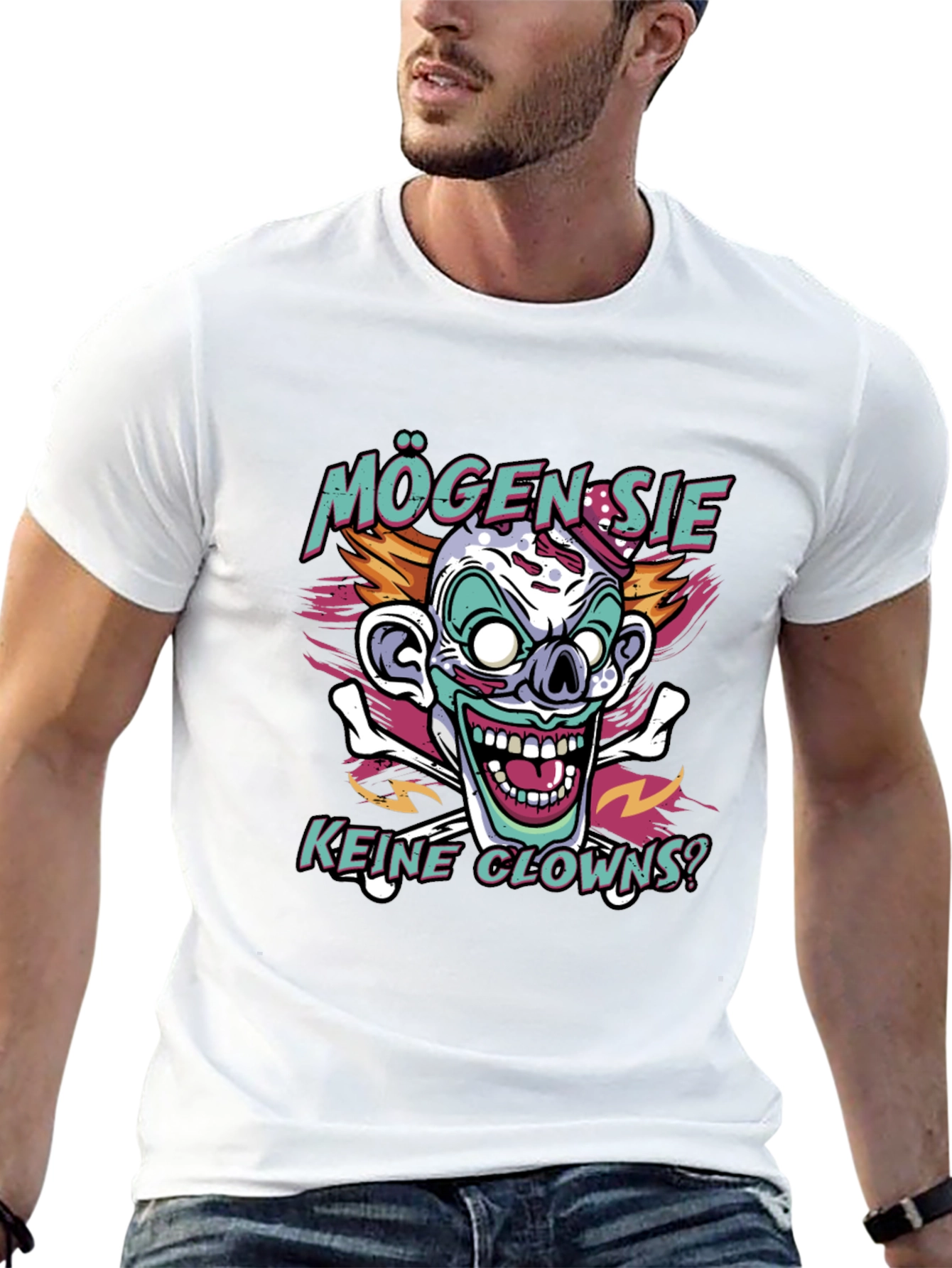 Creepy Clown T-Shirt: Mögen Sie Keine Clowns?