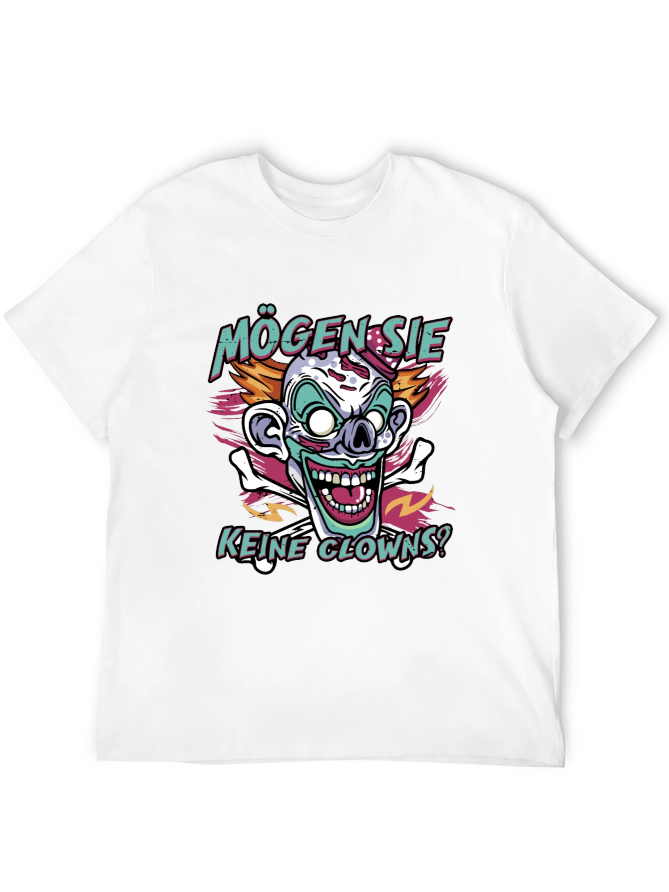 Creepy Clown T-Shirt: Mögen Sie Keine Clowns?