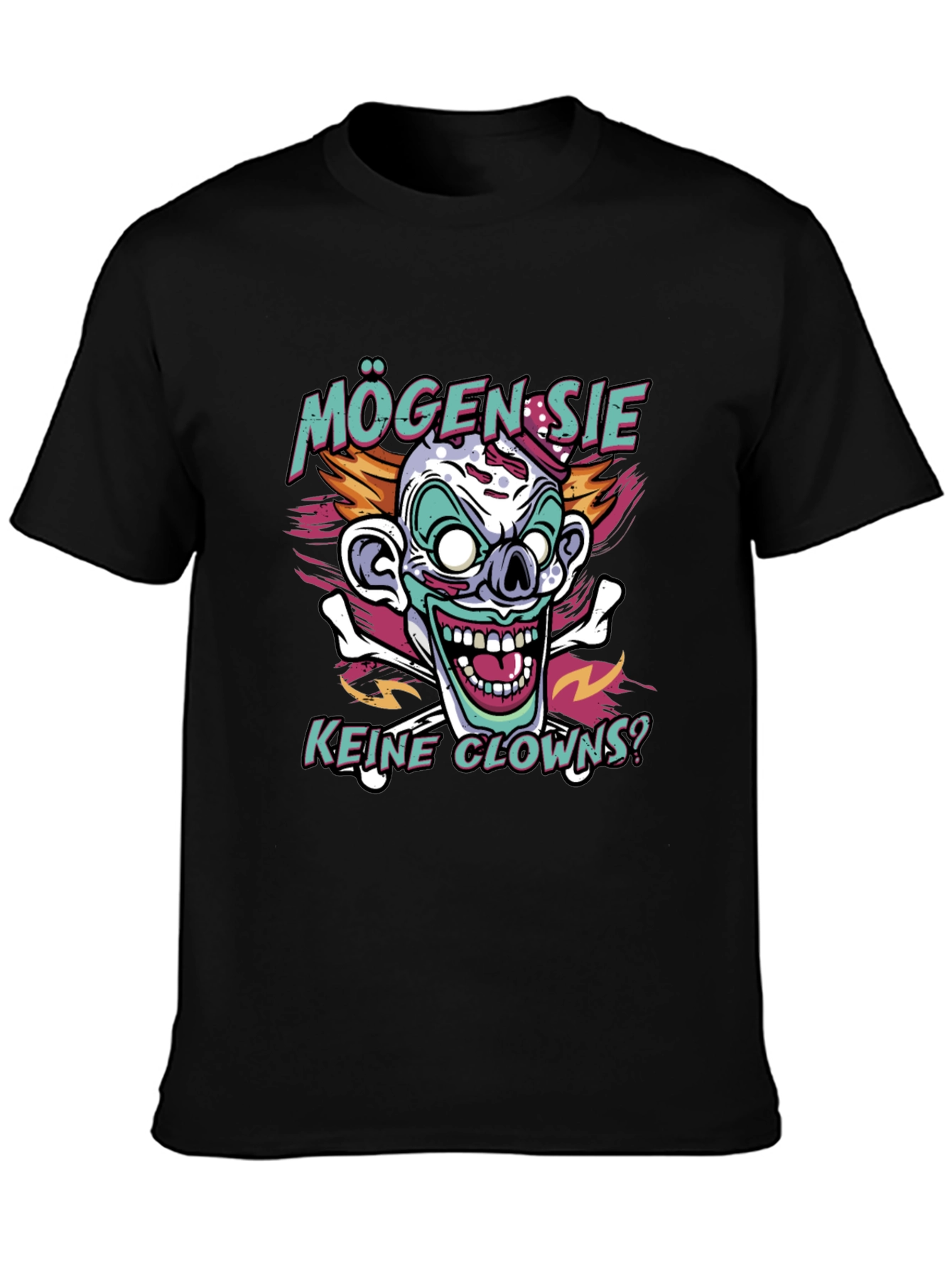 Creepy Clown T-Shirt: Mögen Sie Keine Clowns?