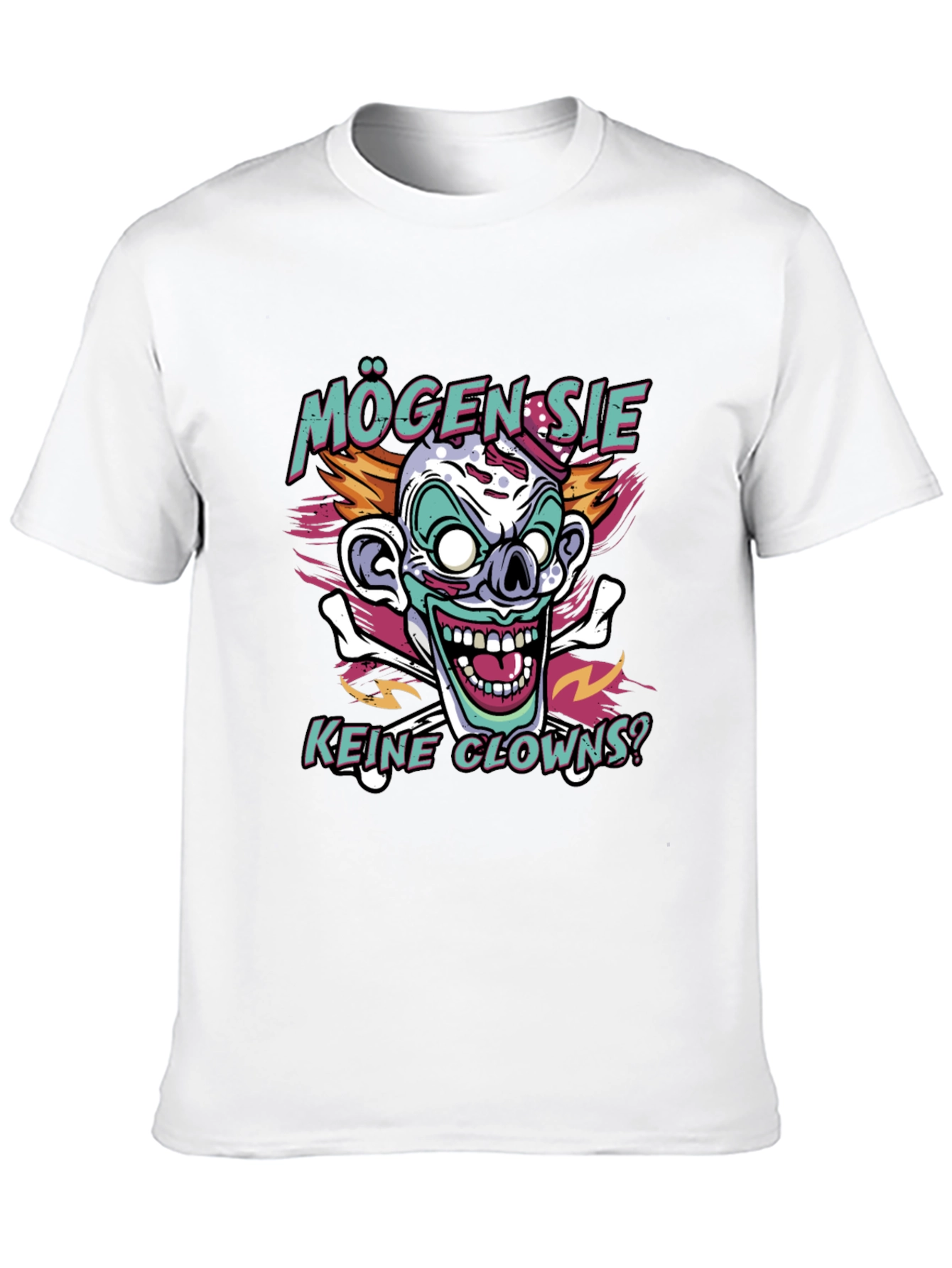 Creepy Clown T-Shirt: Mögen Sie Keine Clowns?
