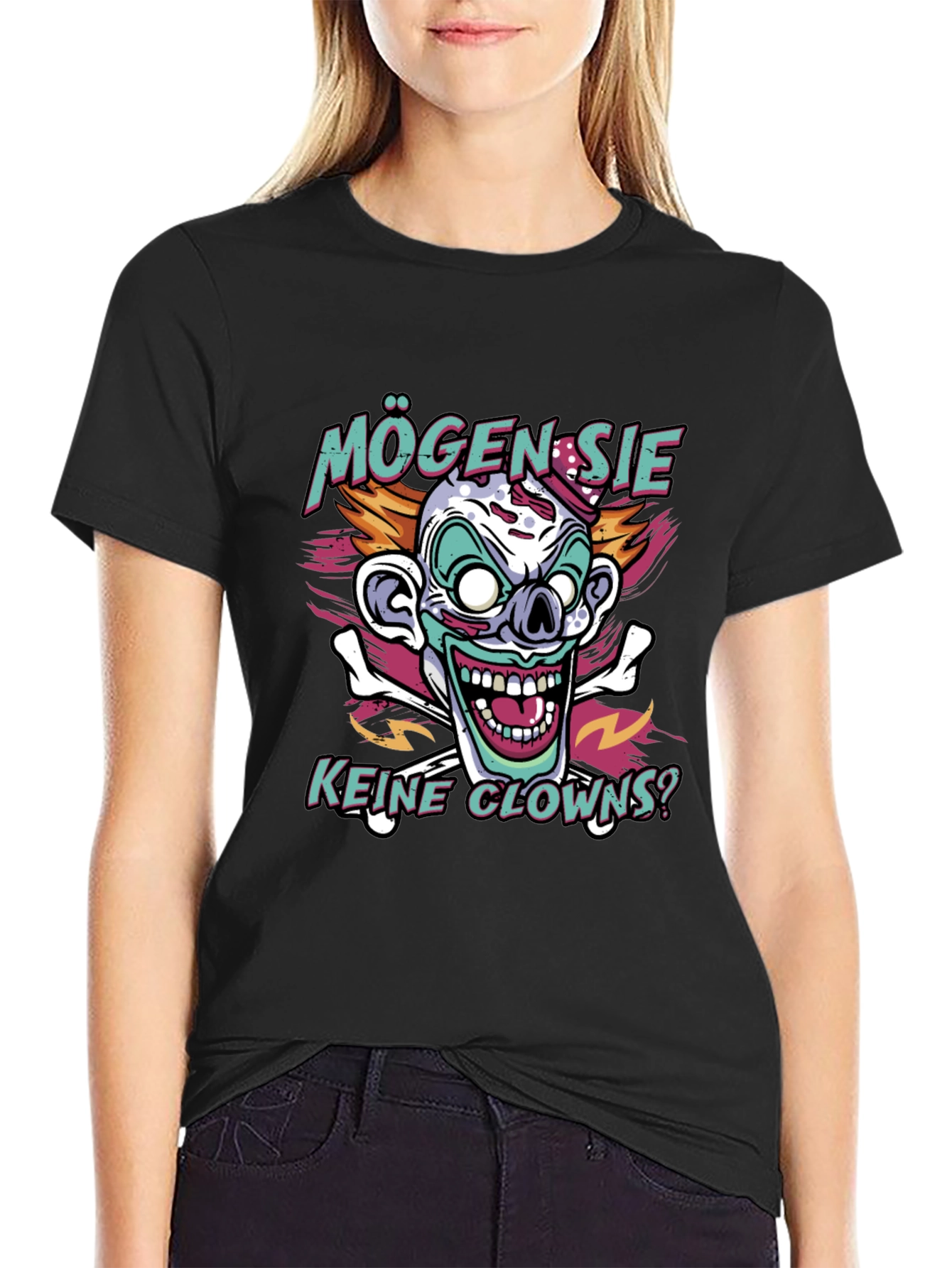 Creepy Clown T-Shirt: Mögen Sie Keine Clowns?