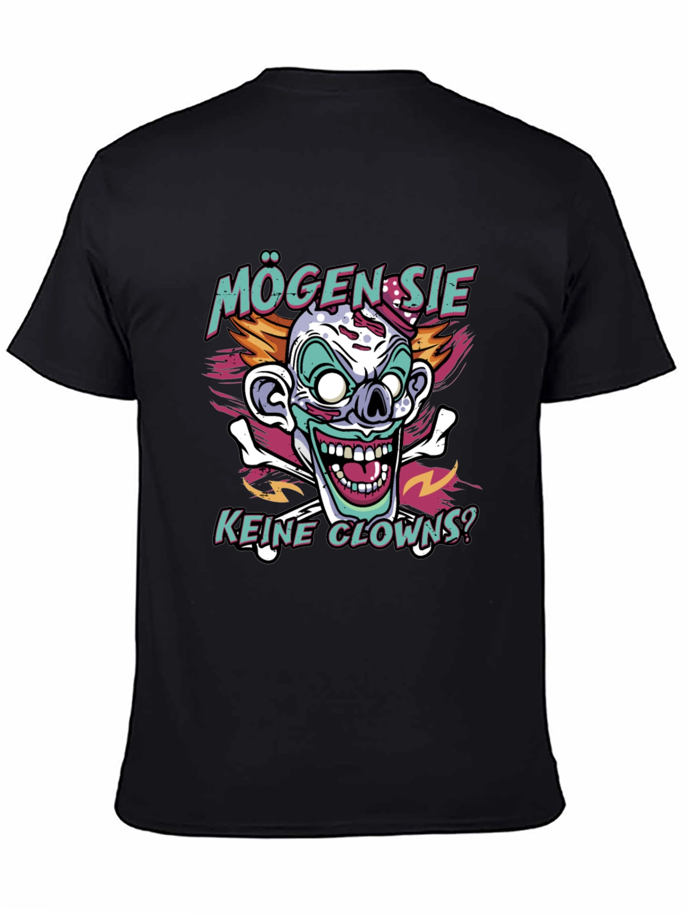 Creepy Clown T-Shirt: Mögen Sie Keine Clowns?