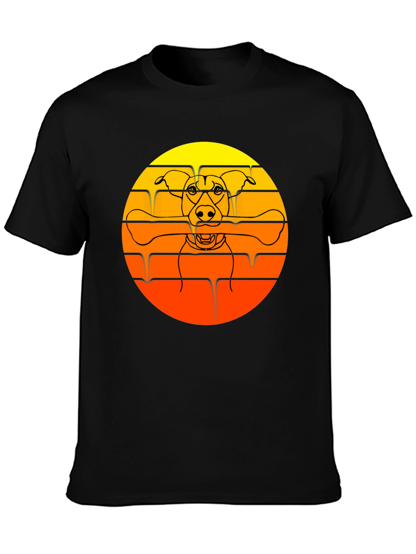 Dog & Bone Sunset Graphic Tee