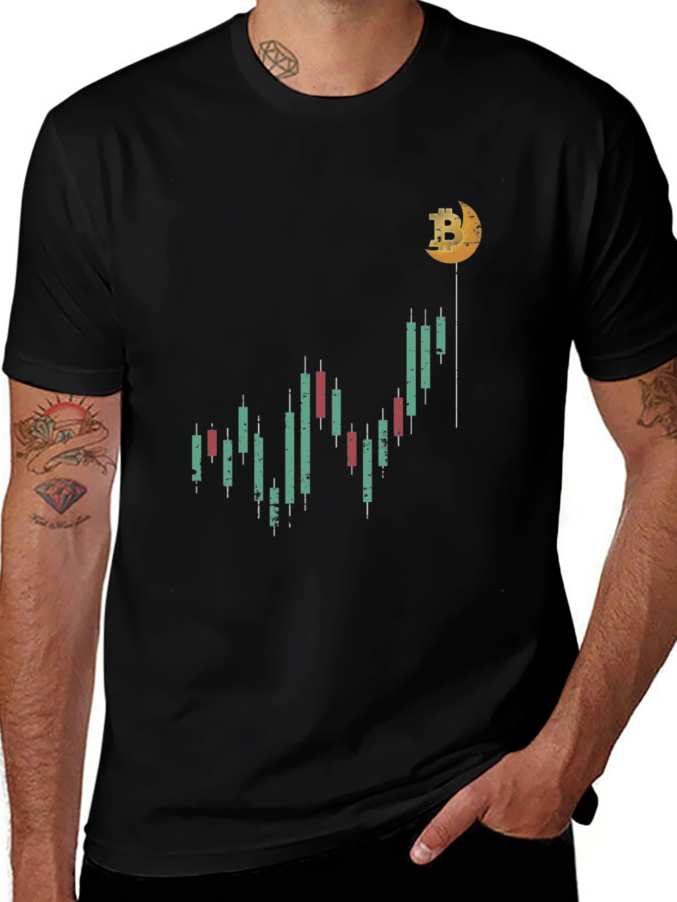 Bitcoin Bull Run T-Shirt - Crypto Trader Apparel