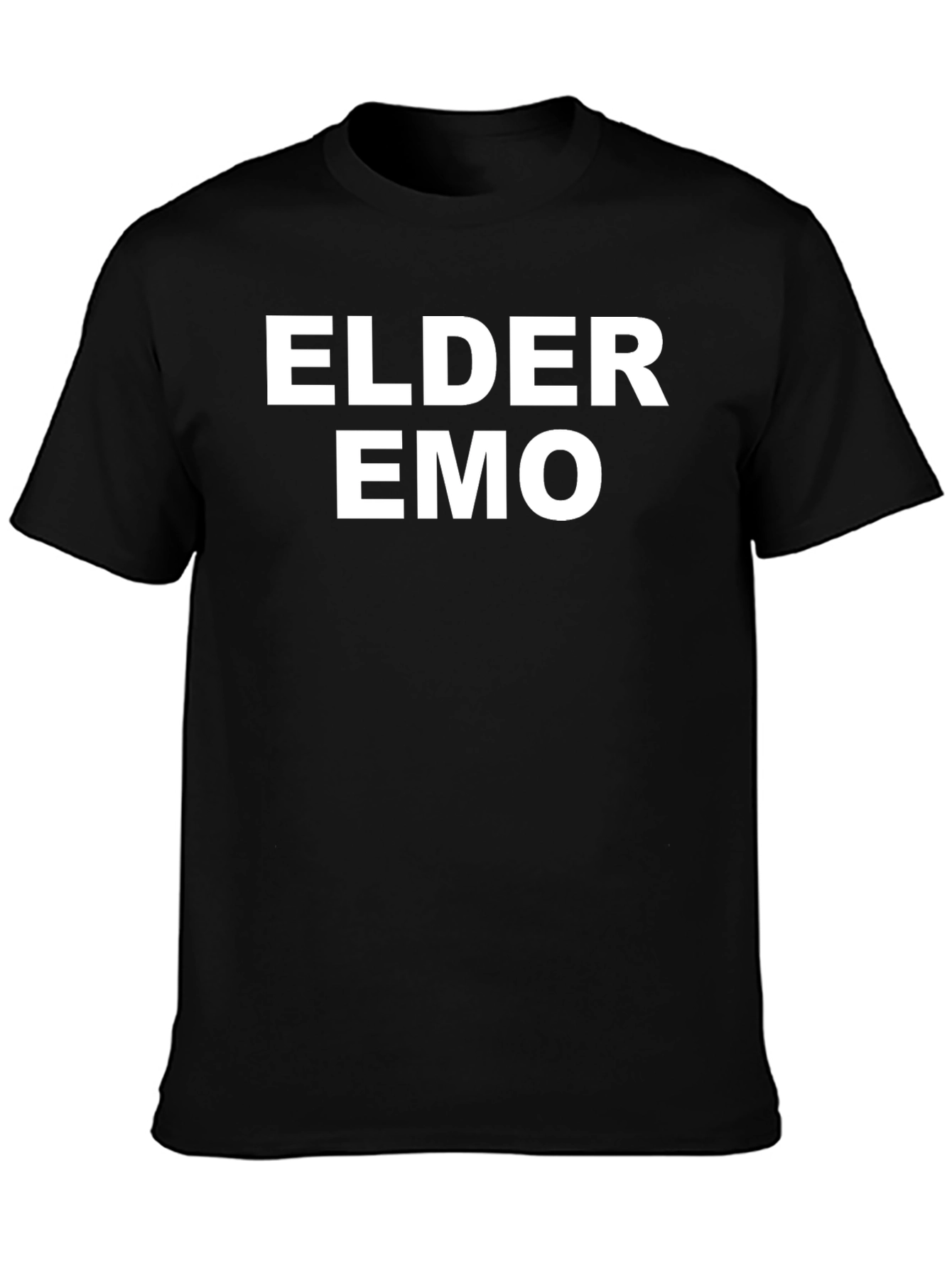 Elder Emo Black T-Shirt