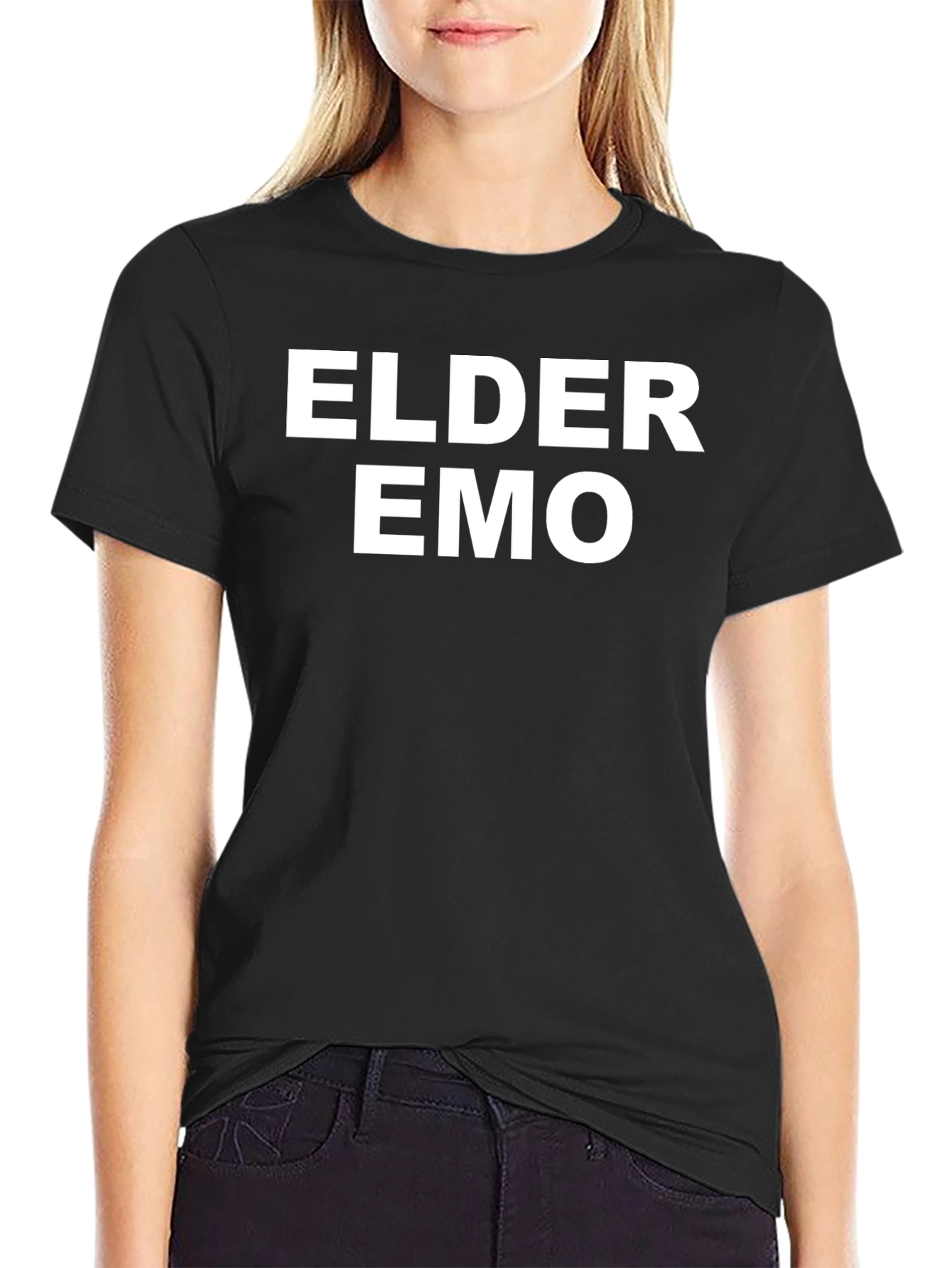 Elder Emo Black T-Shirt