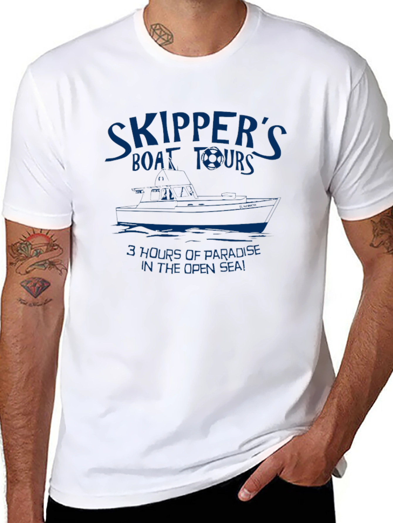 Skippers Boat Tours Graphic T-Shirt