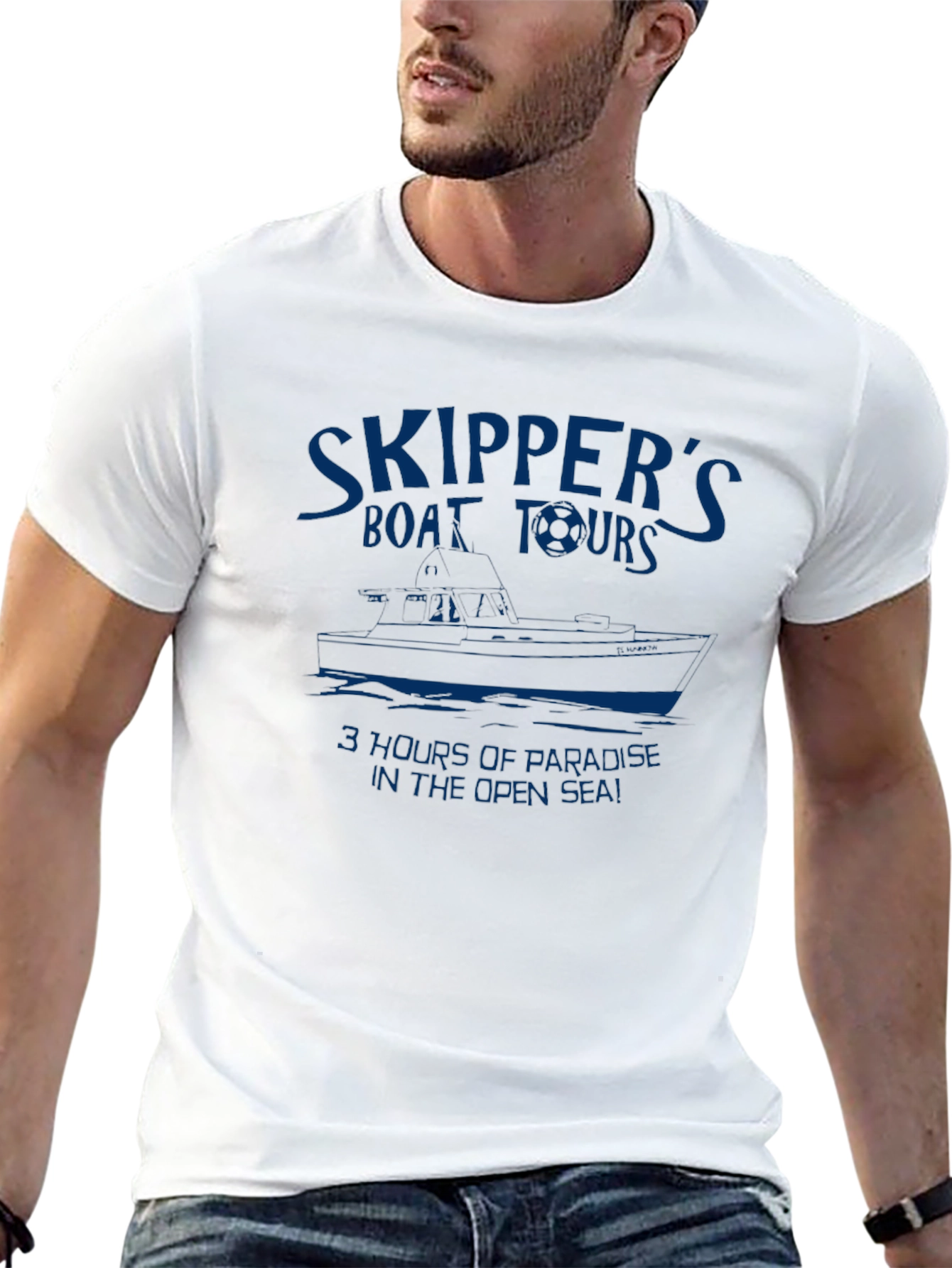 Skippers Boat Tours Graphic T-Shirt