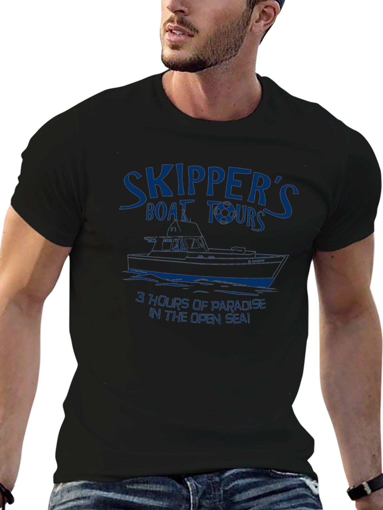 Skippers Boat Tours Graphic T-Shirt