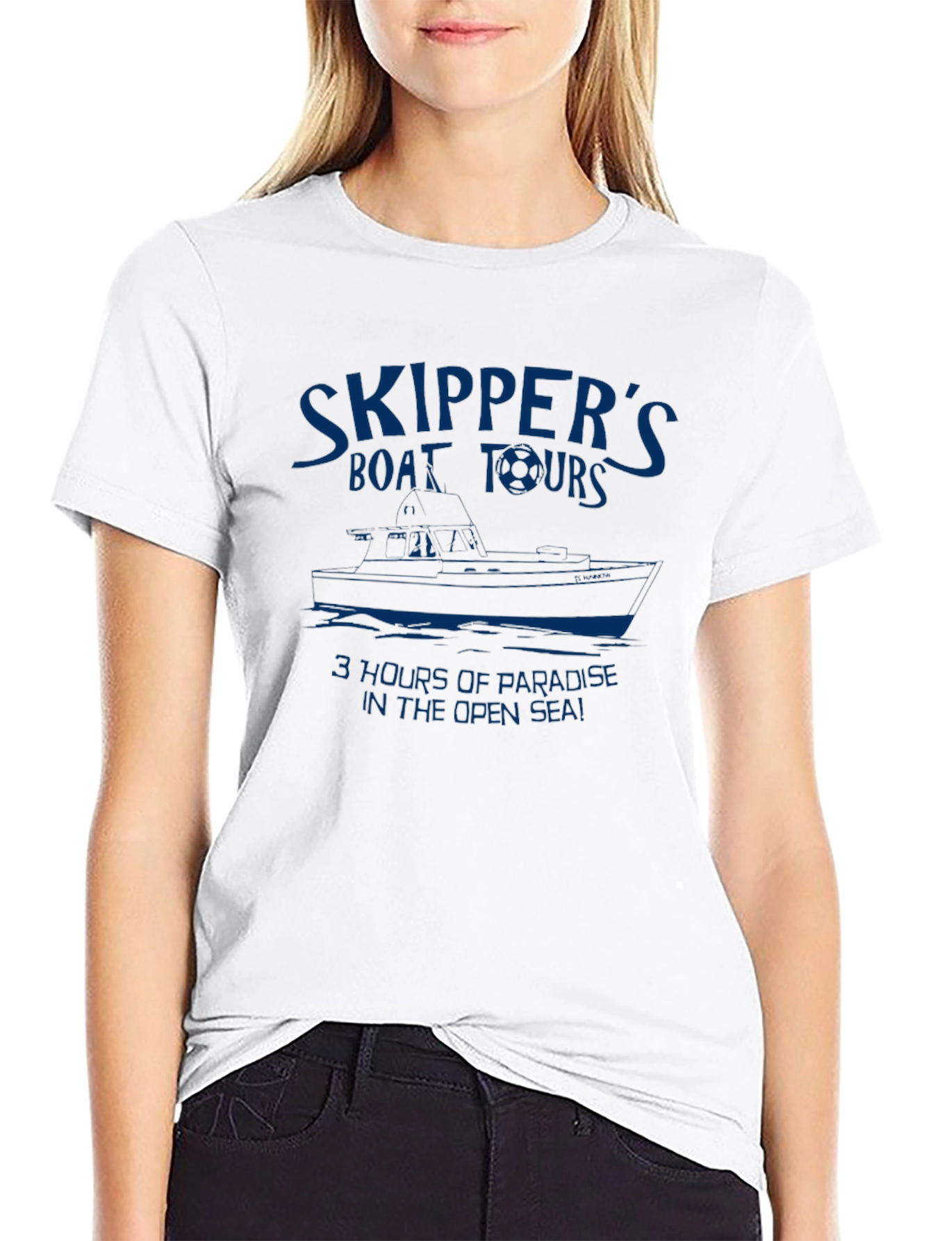 Skippers Boat Tours Graphic T-Shirt