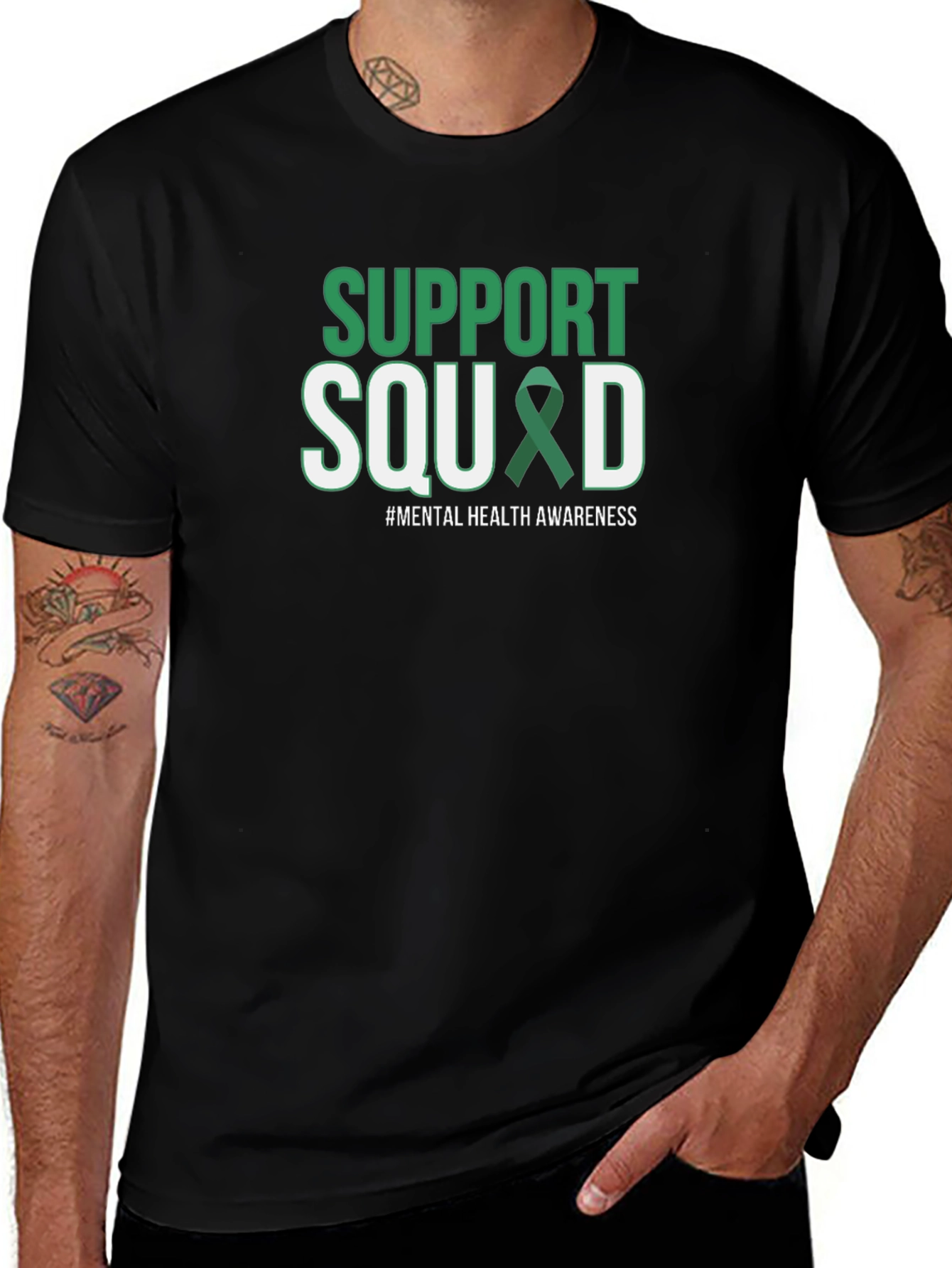Mental Health Awareness Support Squad T-Shirt