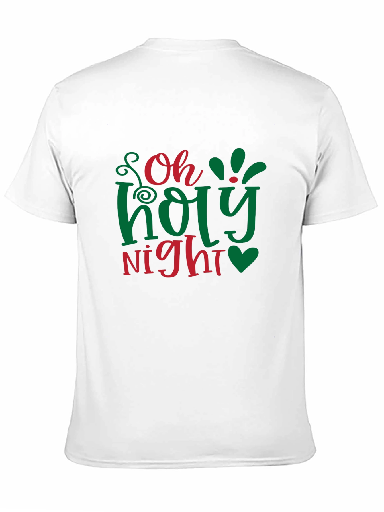 Oh Holy Night Christmas Graphic Tee