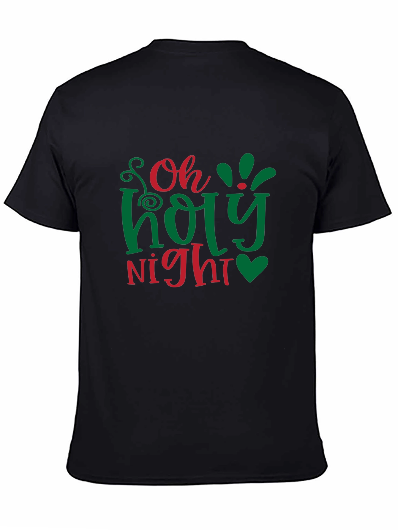 Oh Holy Night Christmas Graphic Tee