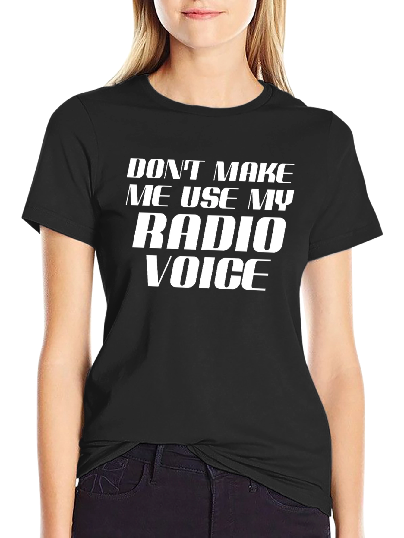Radio Voice T-Shirt - Funny Graphic Tee