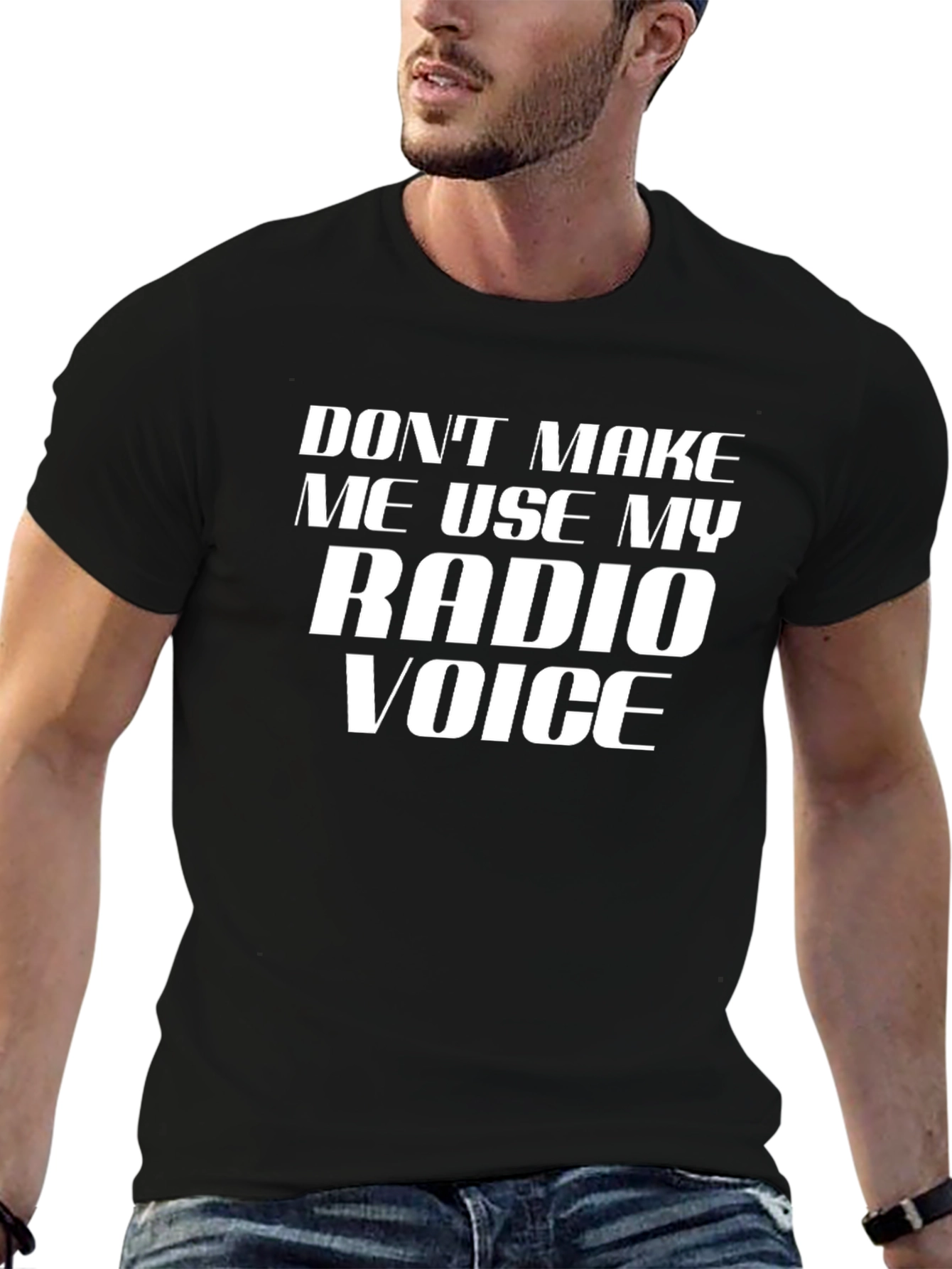 Radio Voice T-Shirt - Funny Graphic Tee