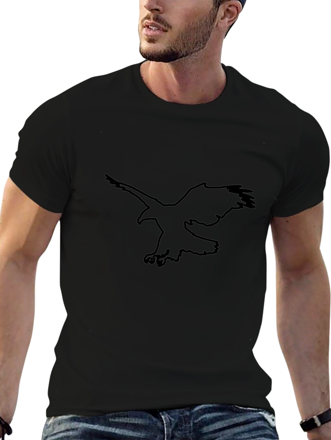 Black Eagle Graphic Tee