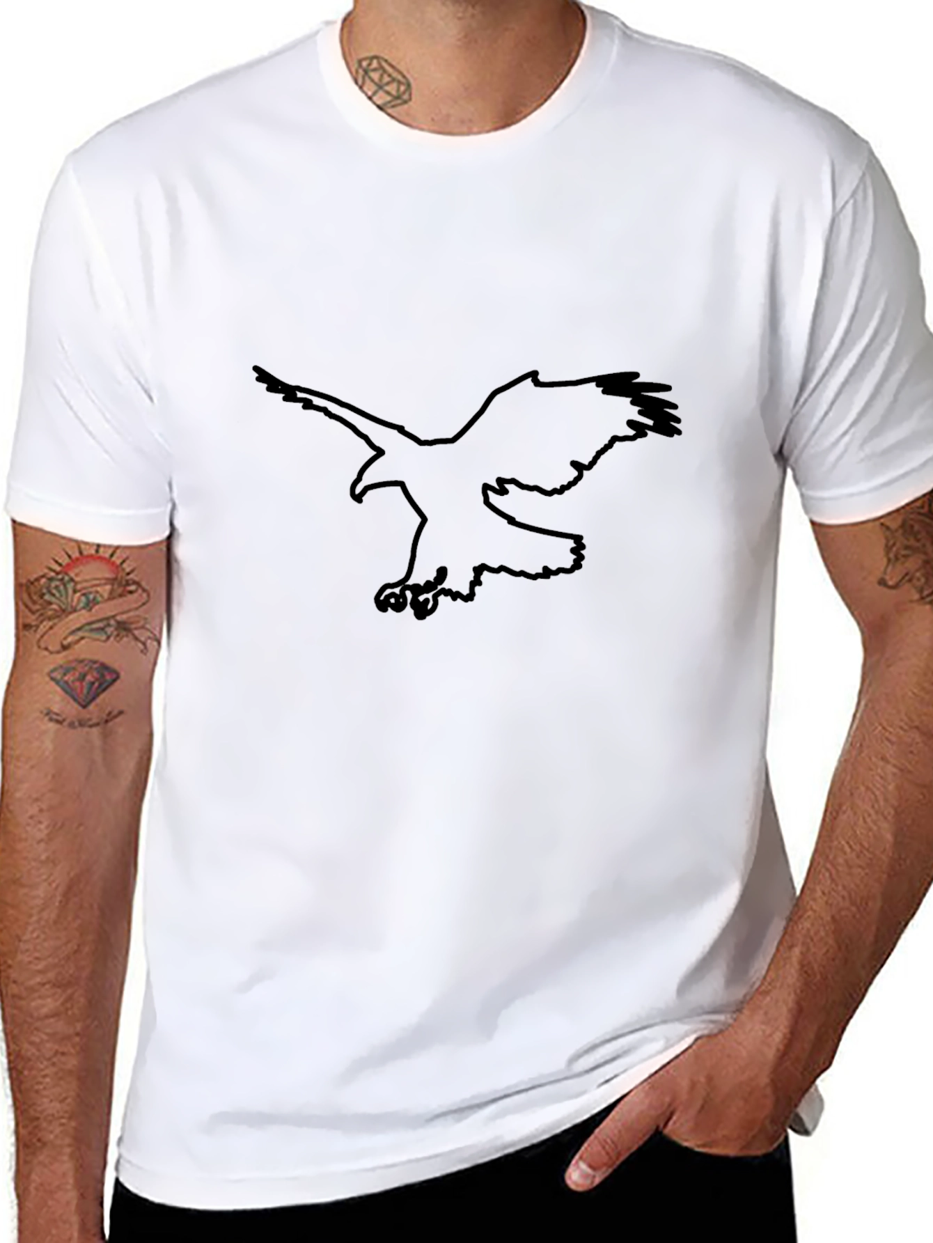 Black Eagle Graphic Tee