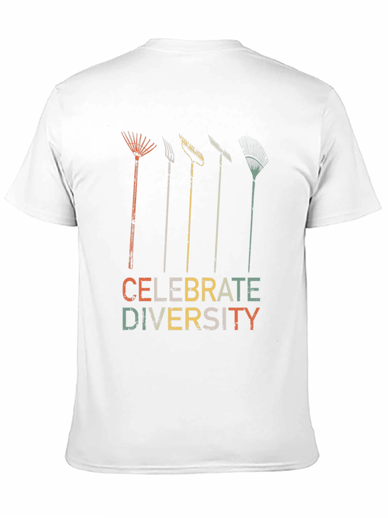 Celebrate Diversity Rake T-Shirt - Unisex